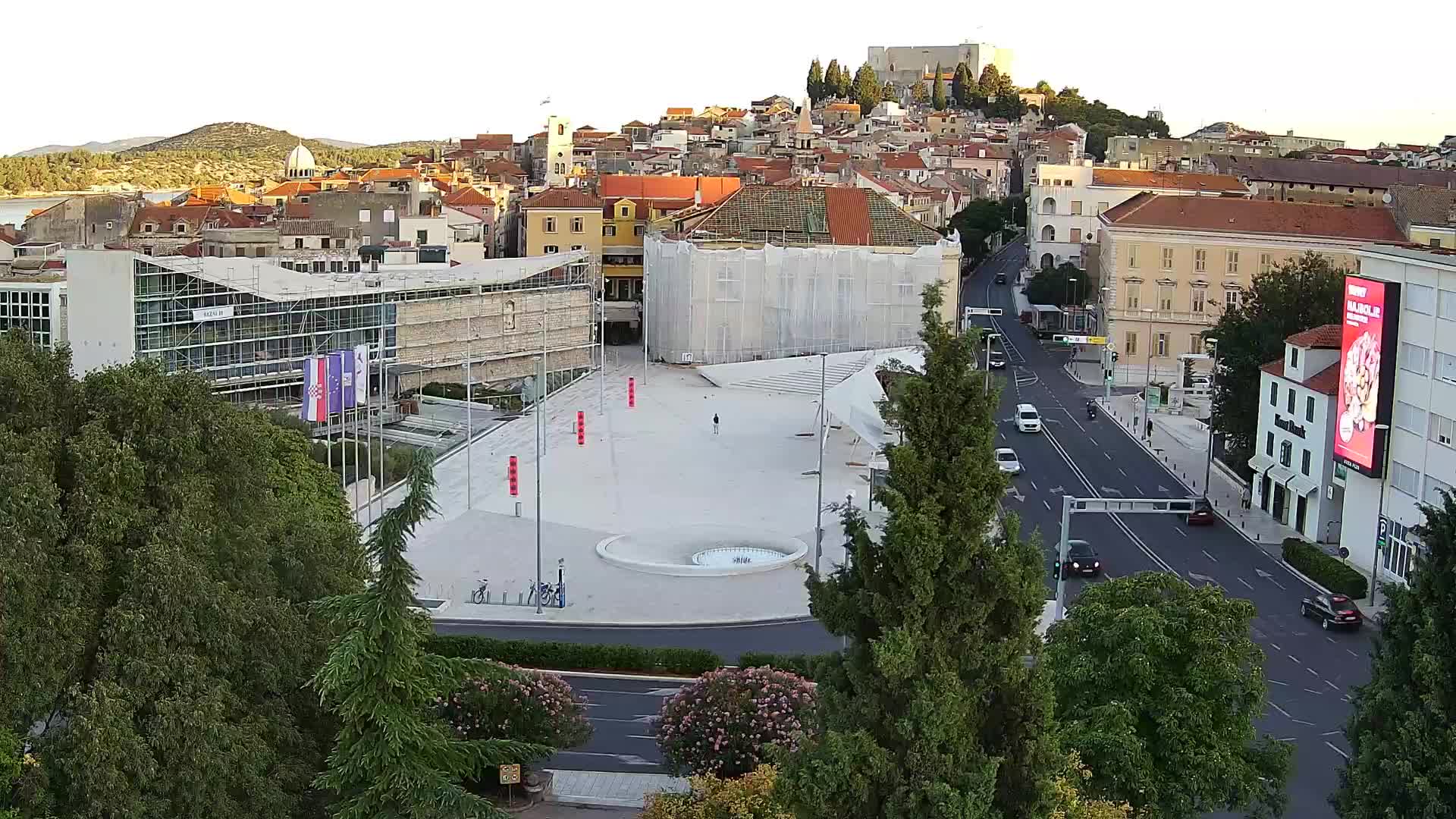 Webcam Šibenik – Poljana Platz