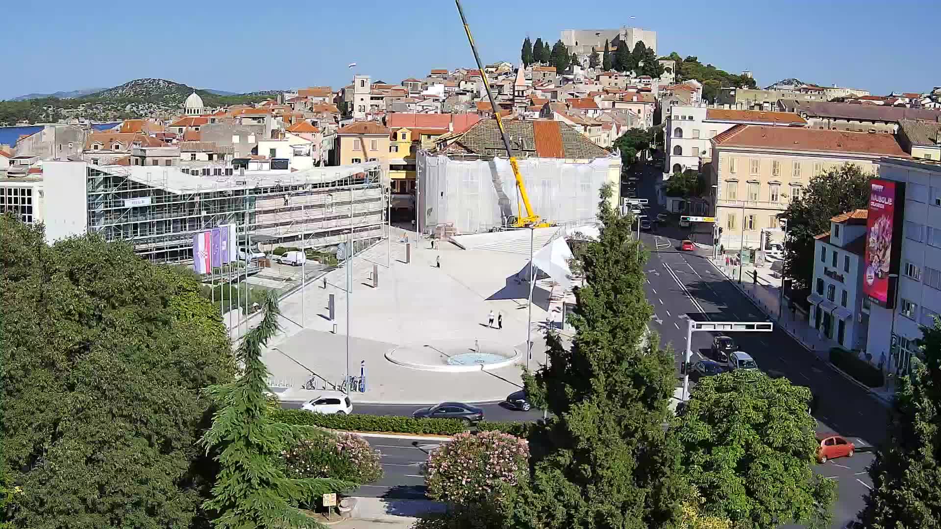 Webcam Šibenik – plaza Poljana