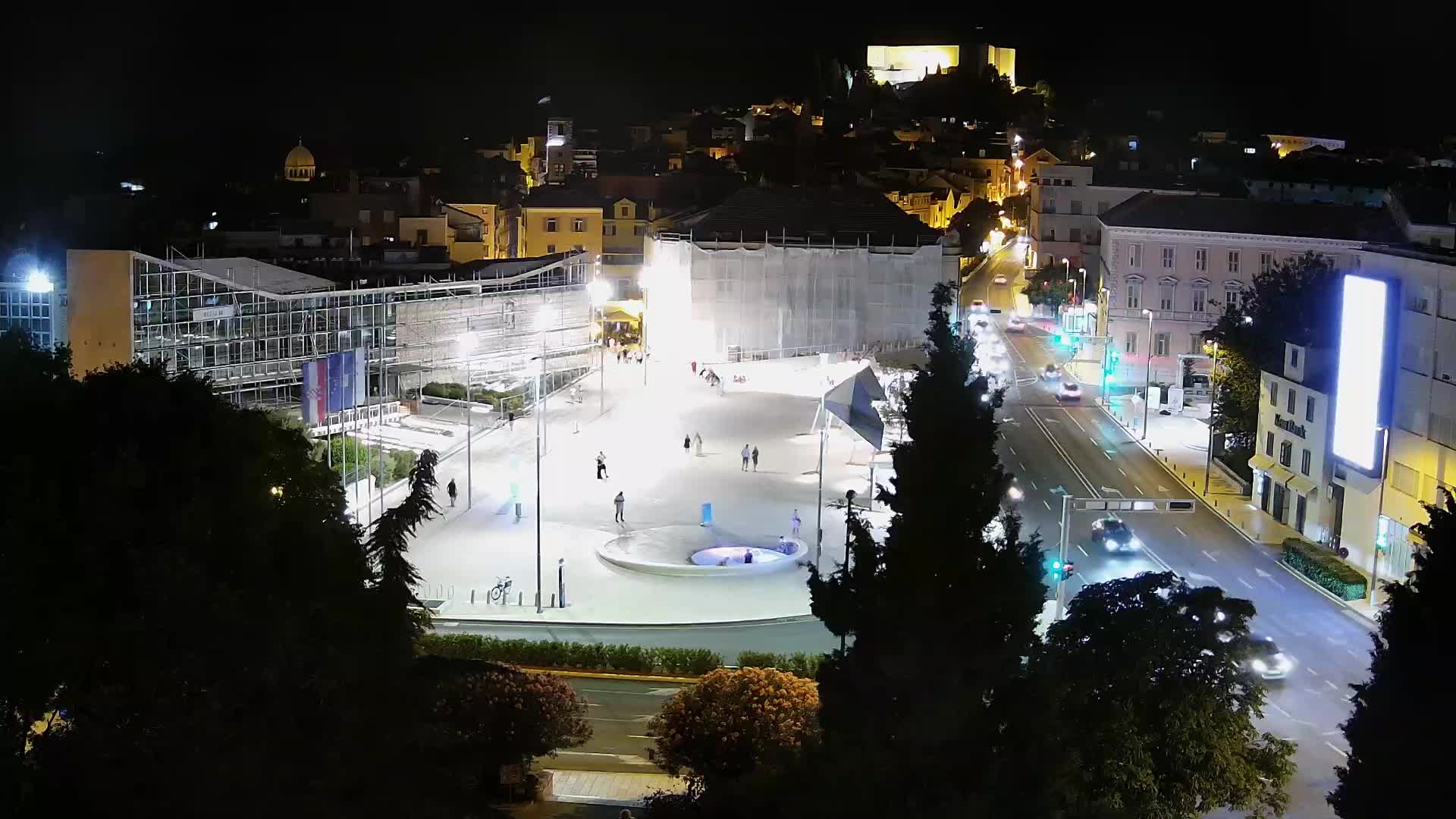 Webcam Šibenik – Poljana square