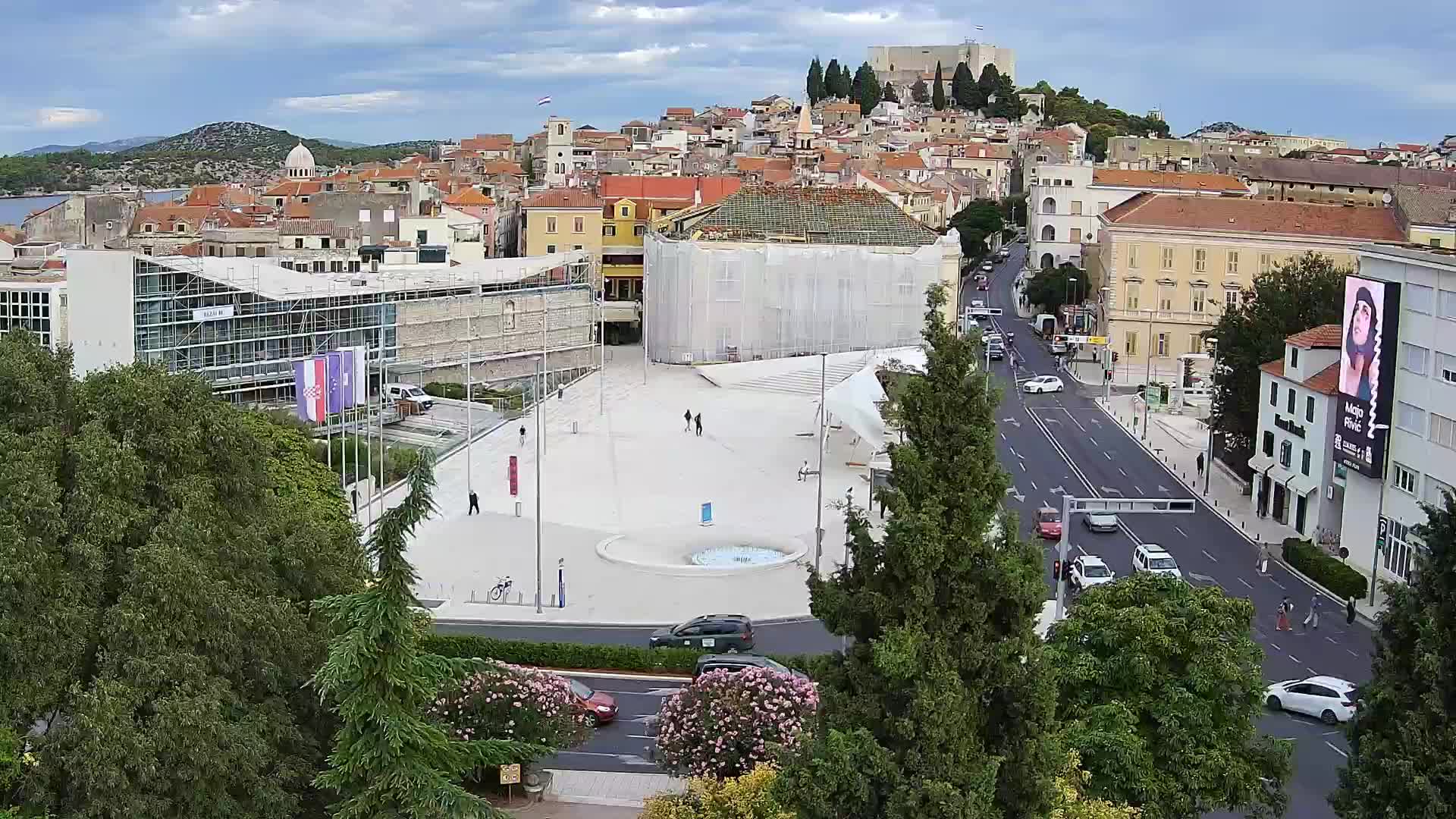 Webcam Šibenik – Poljana square