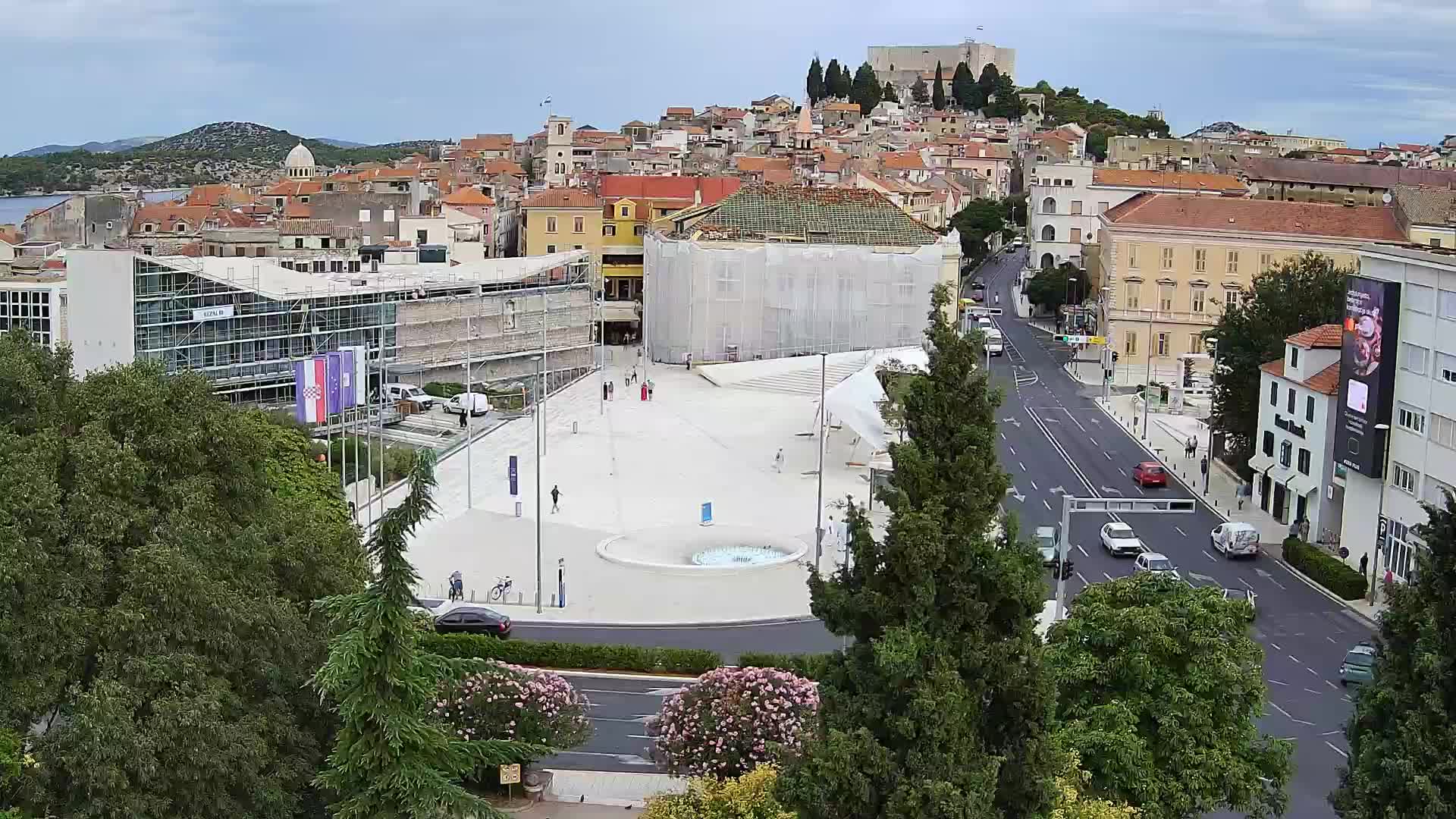 Webcam Šibenik – Poljana square