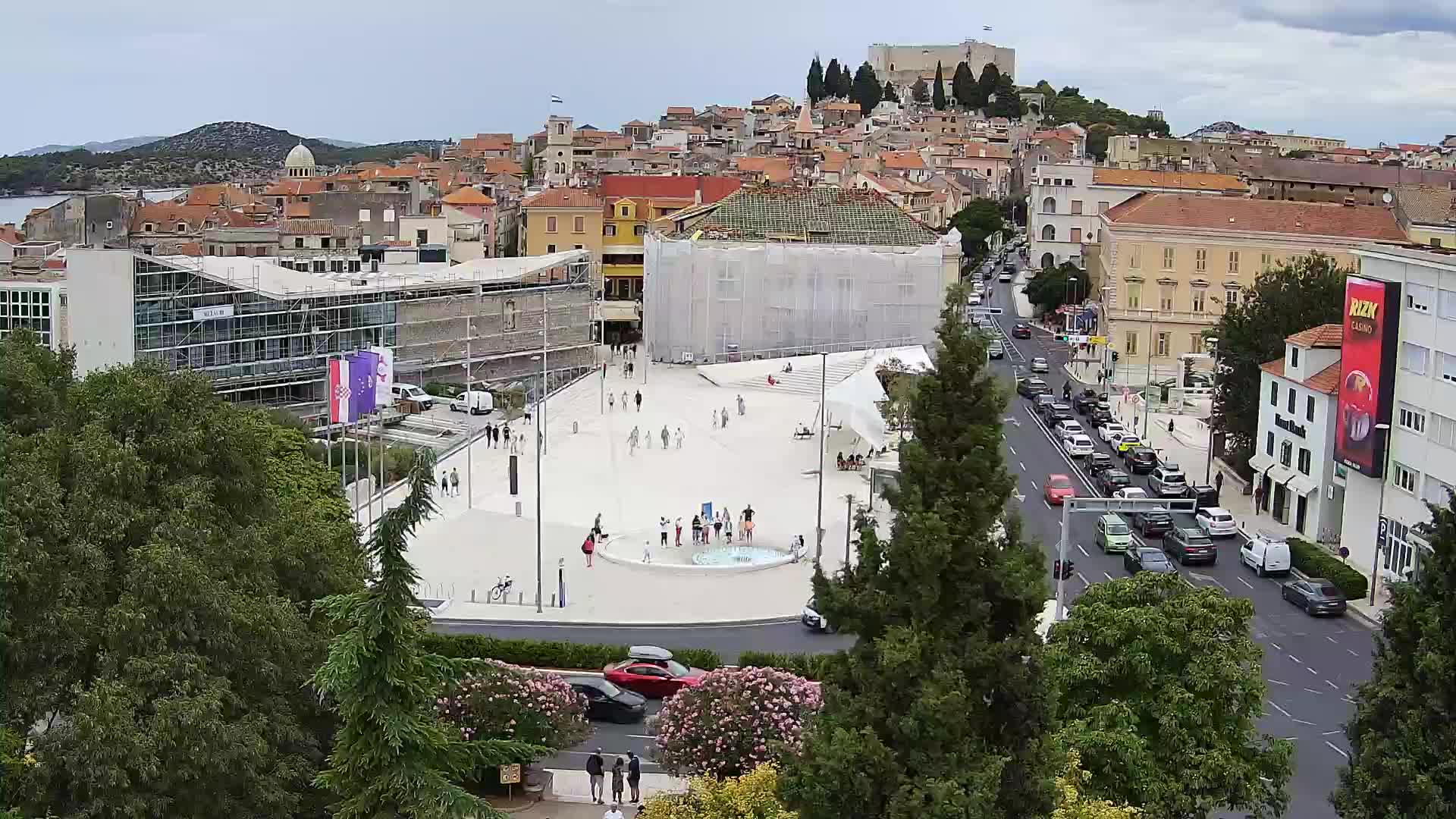 Webcam Šibenik – Poljana square