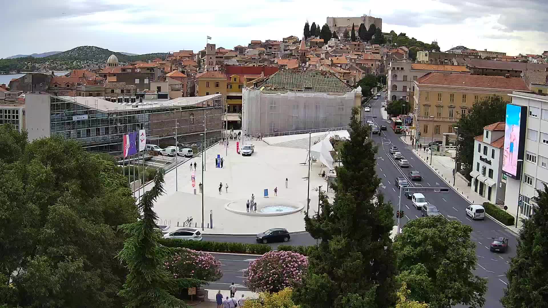 Webcam Šibenik – Poljana square