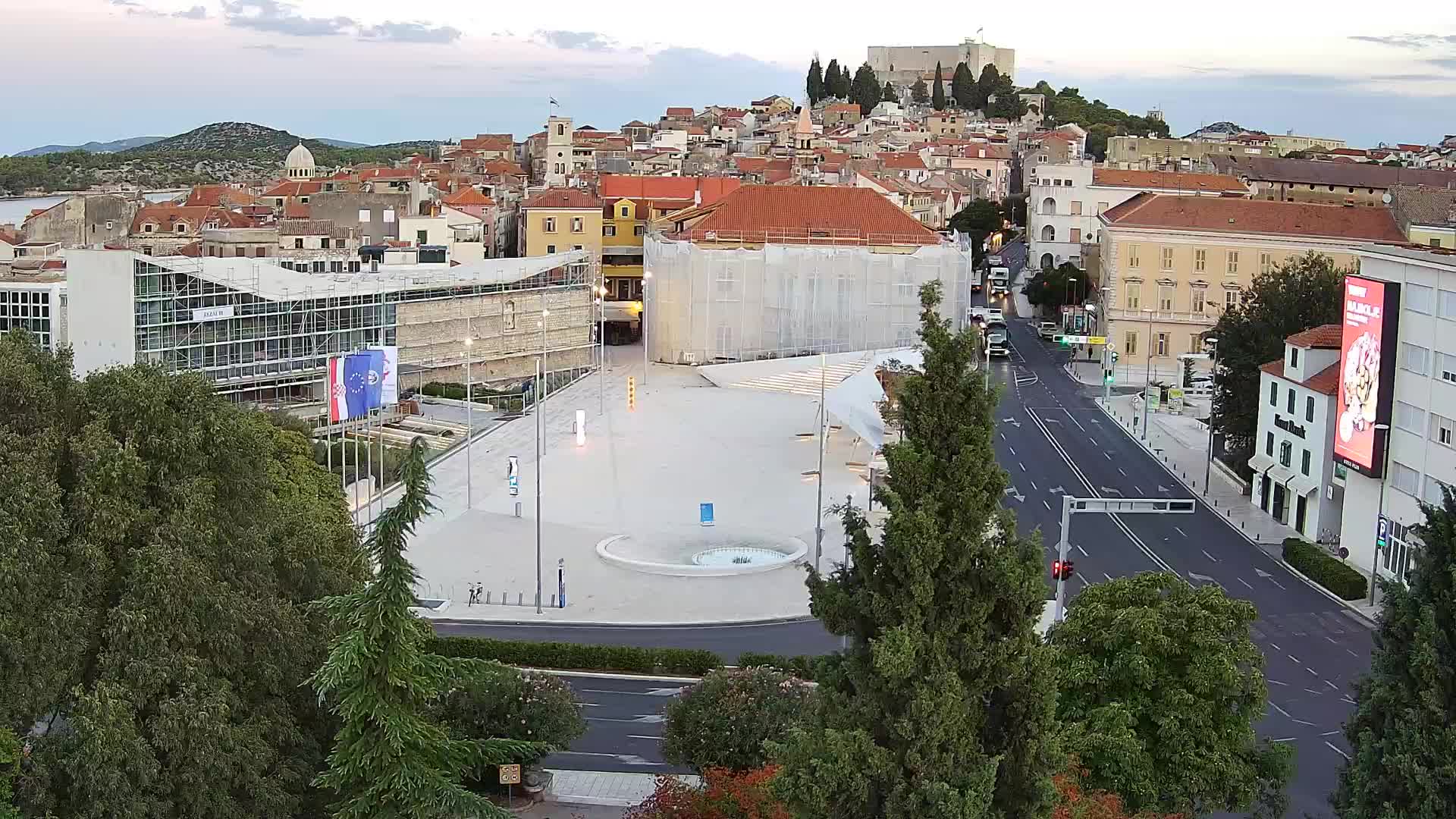 Webcam Šibenik – Poljana square