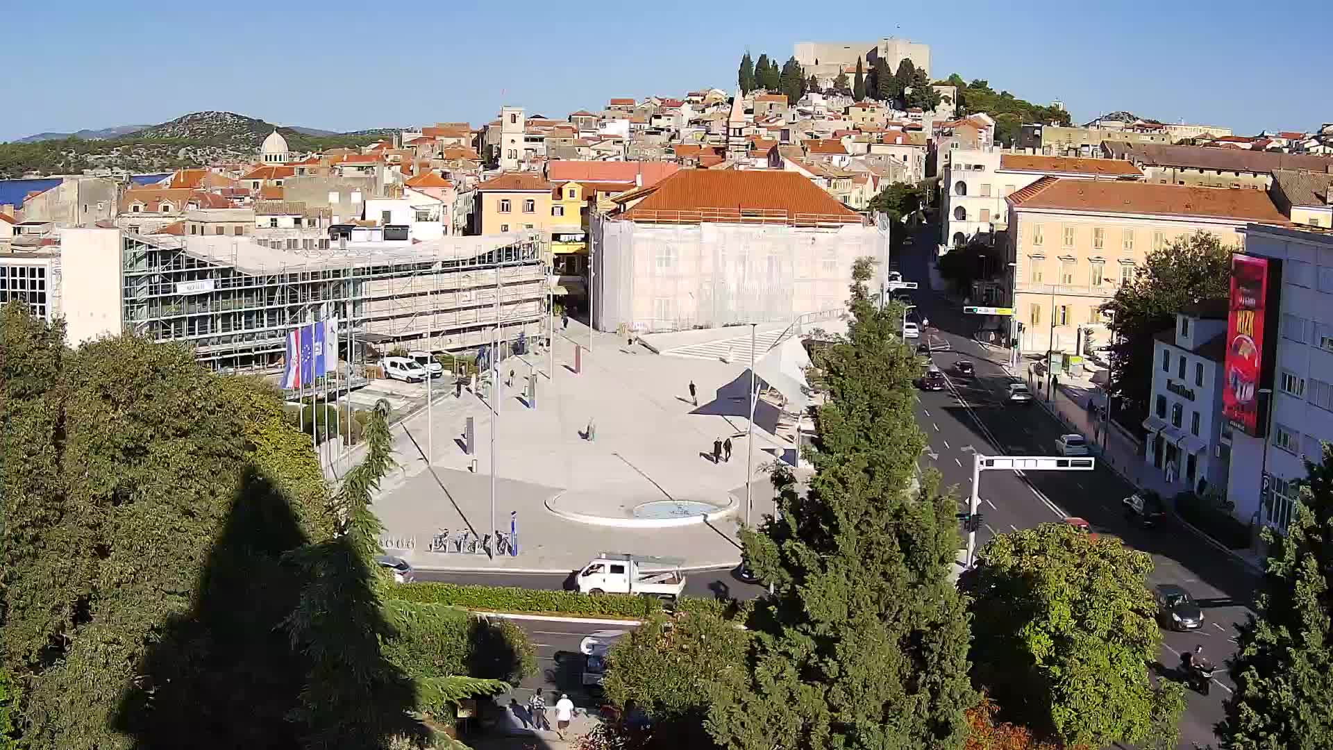 Webcam Šibenik – Poljana Platz