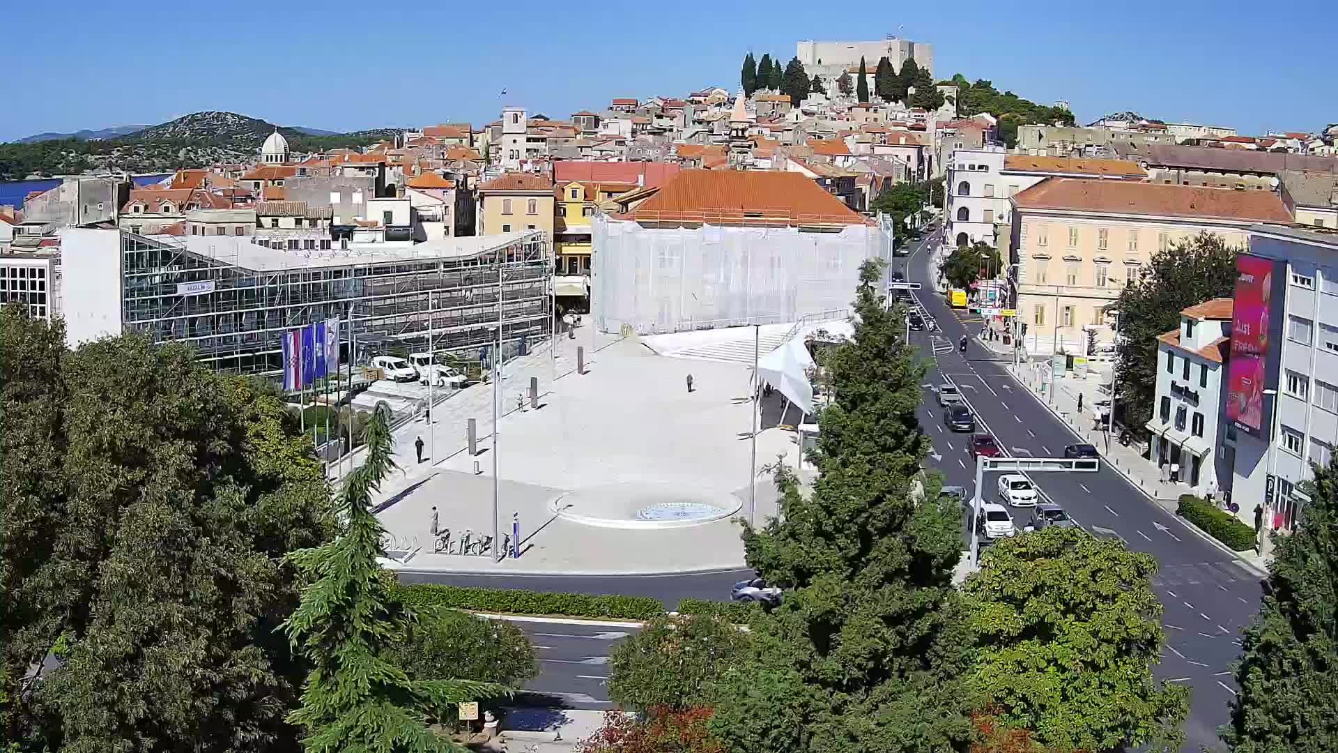 Web Kamera Šibenik – Trg Poljana