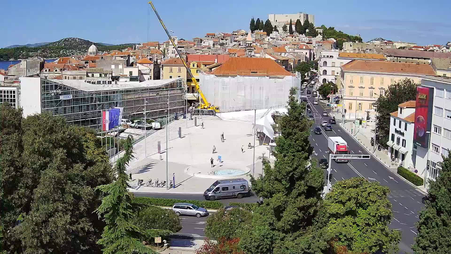 Webcam Šibenik – Poljana square