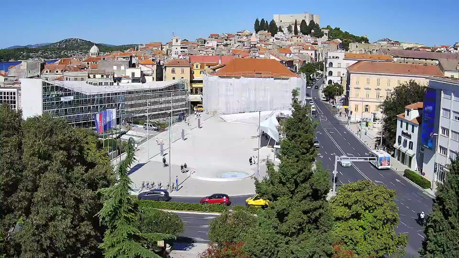 Webcam Šibenik – plaza Poljana