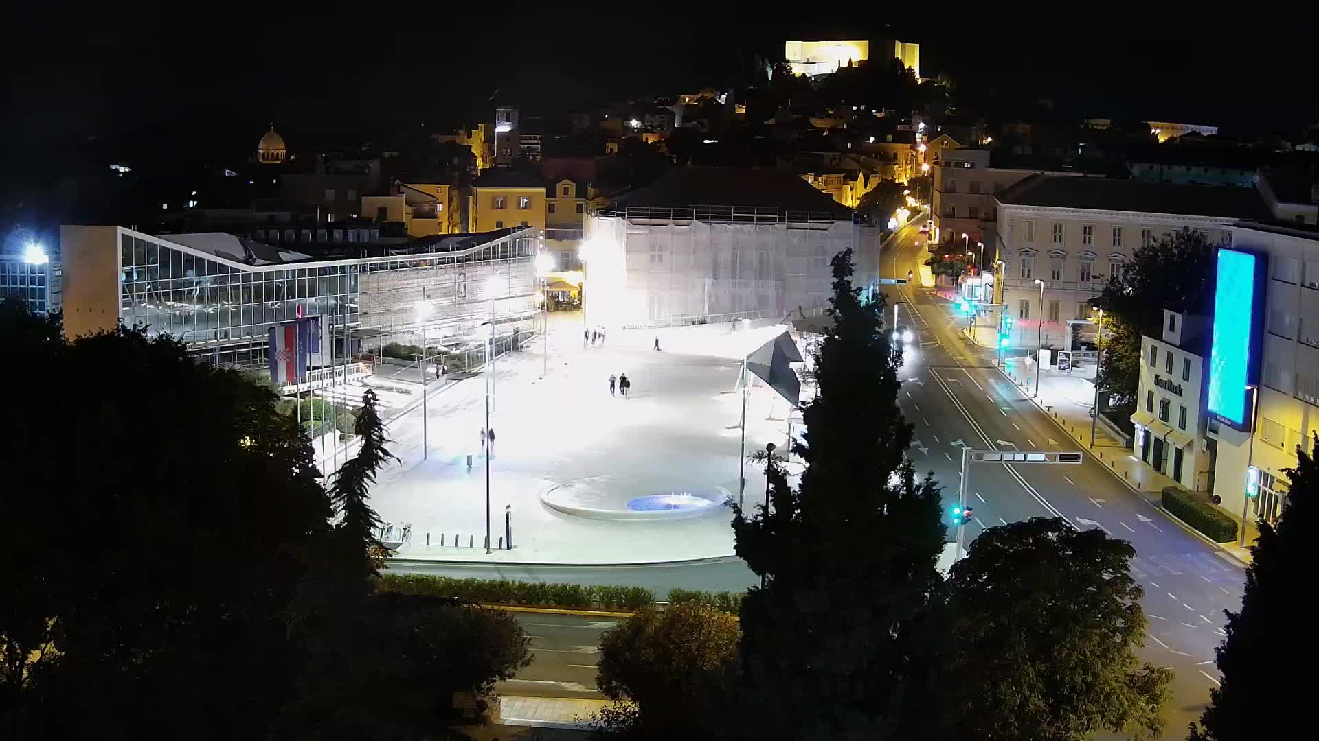 Webcam Šibenik – place Poljana