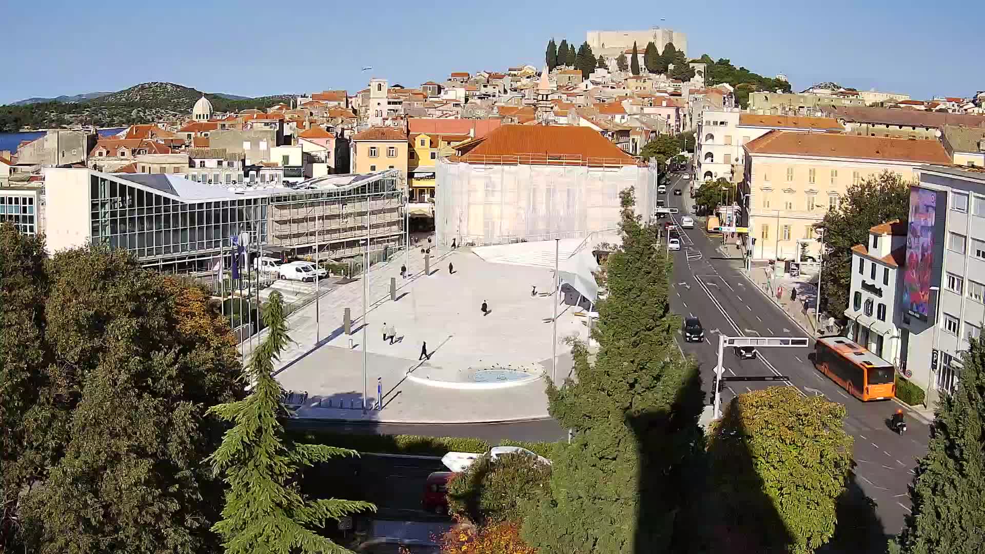 Webcam Šibenik – plaza Poljana