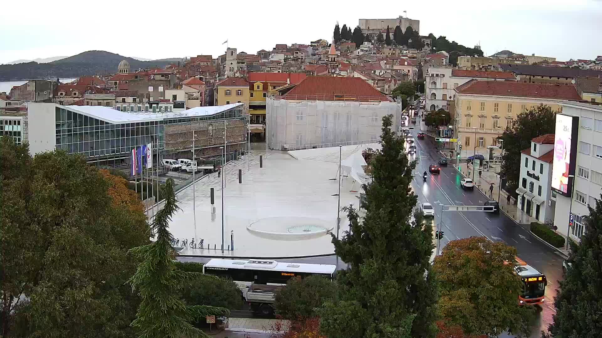 Webcam Šibenik – Poljana Platz