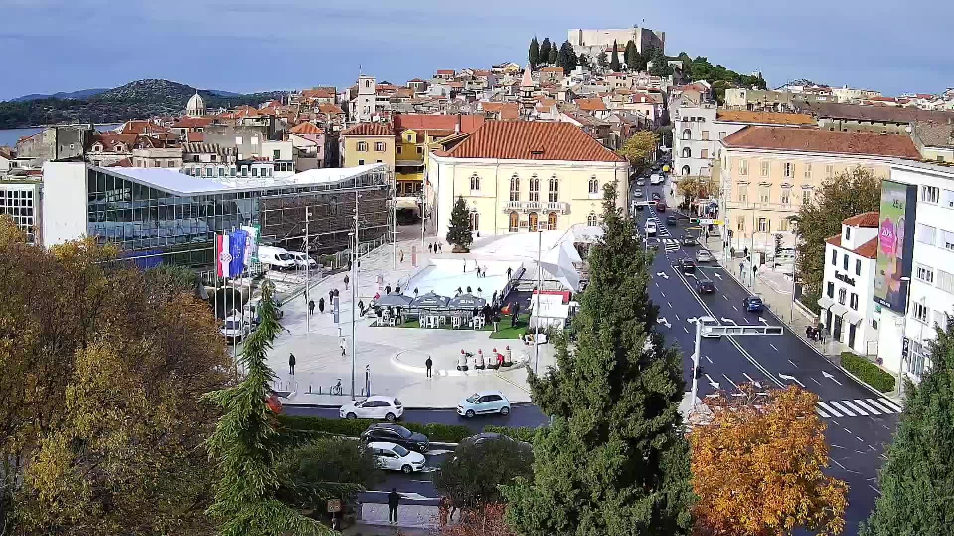 Webcam Šibenik – Poljana square