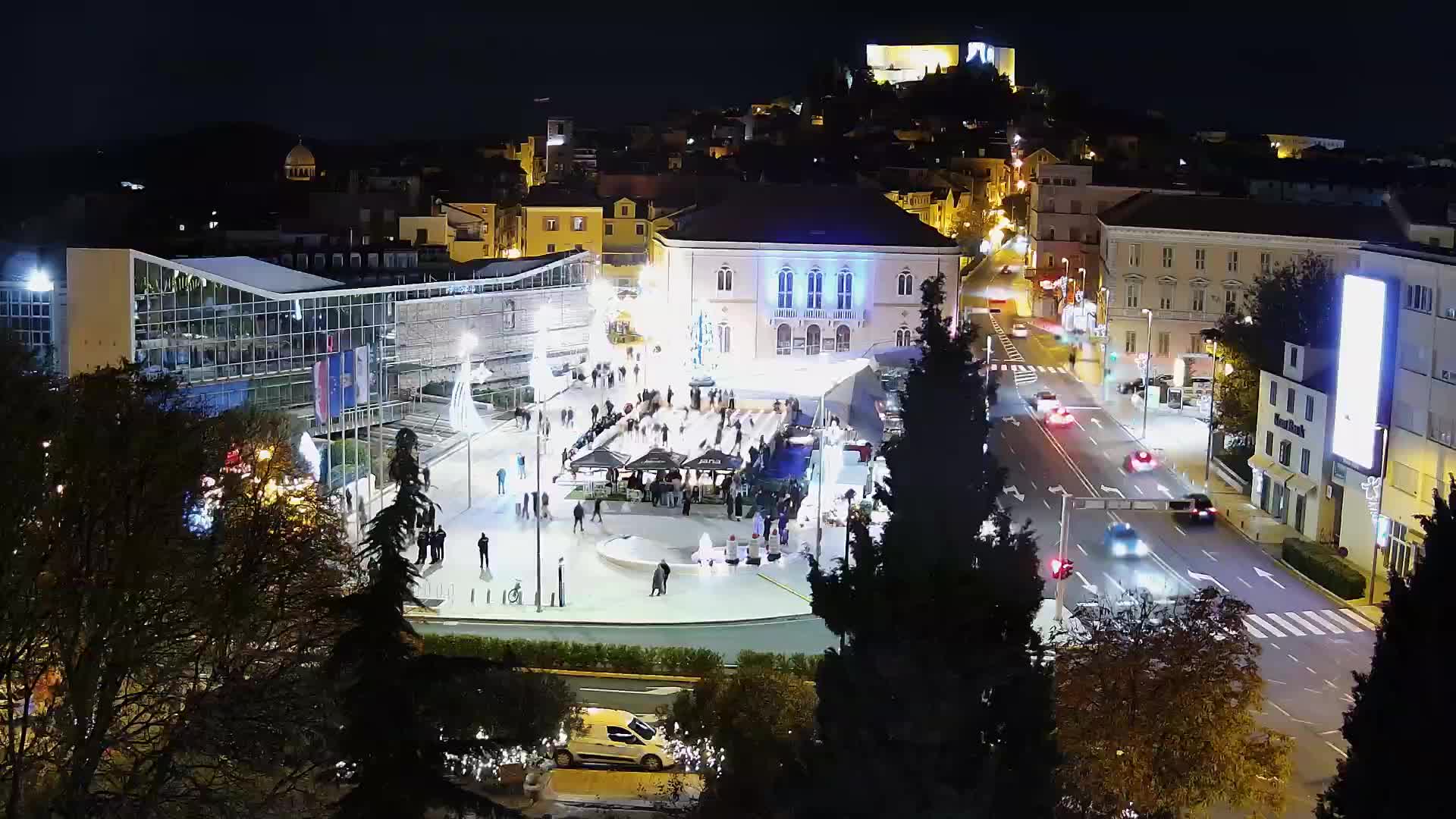 Web Kamera Šibenik – Trg Poljana