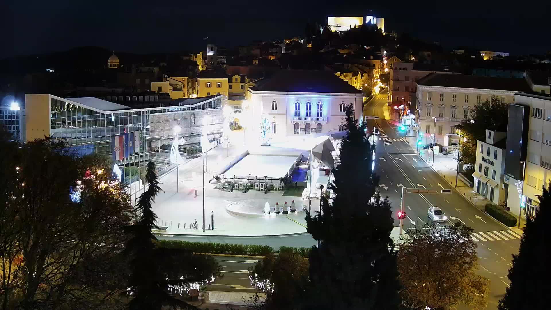 Webcam Šibenik – place Poljana