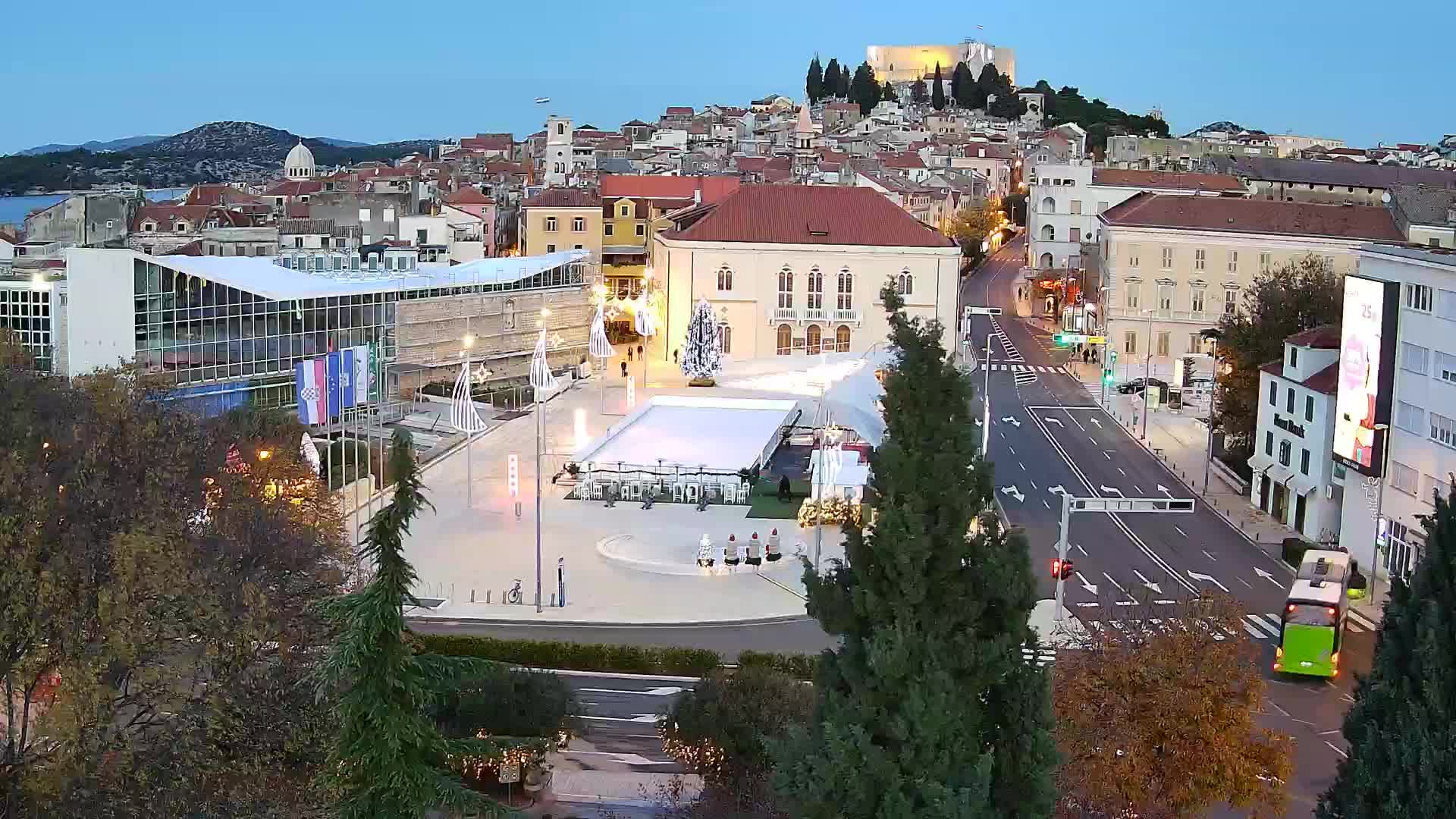 Webcam Šibenik – Poljana square