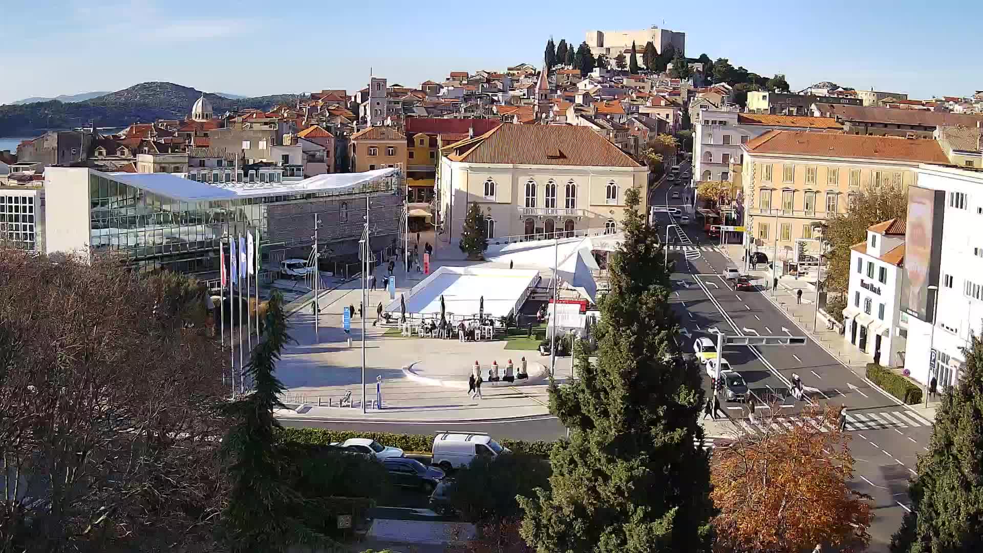 Web Kamera Šibenik – Trg Poljana