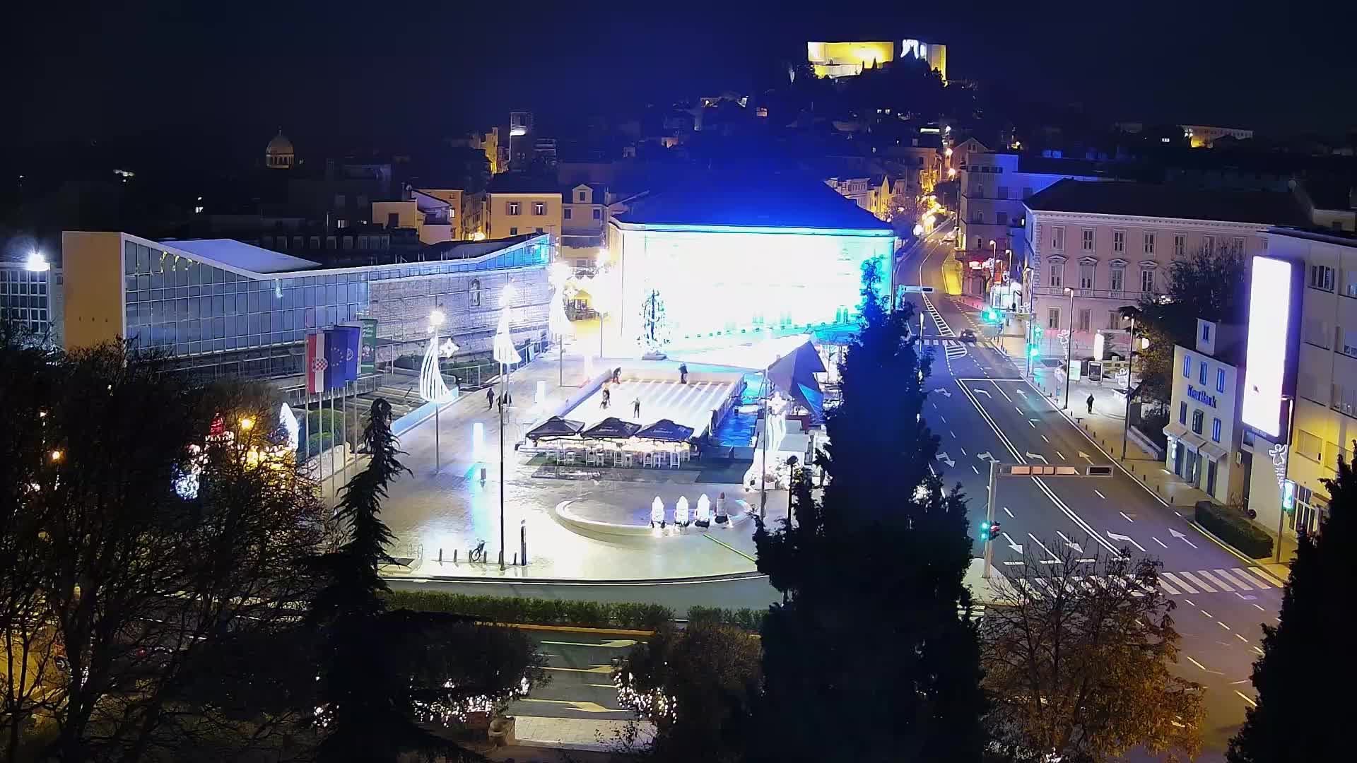 Webcam Šibenik – place Poljana