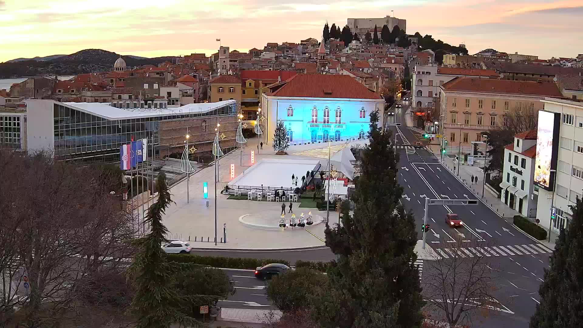 Webcam Šibenik – Poljana Platz