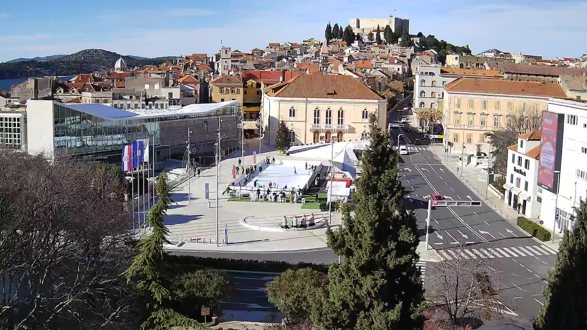 Webcam Šibenik – Poljana square