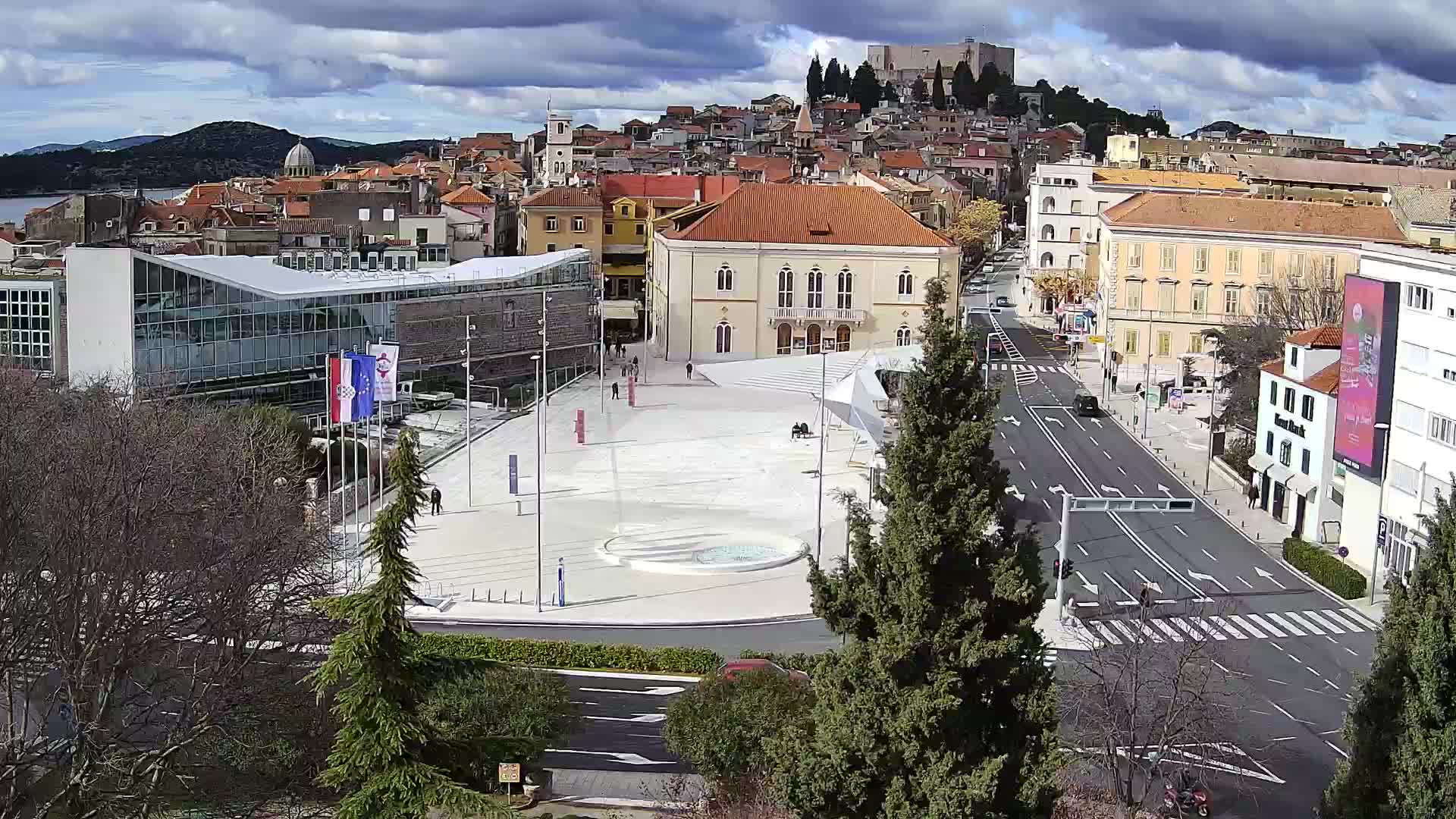 Webcam Šibenik – place Poljana