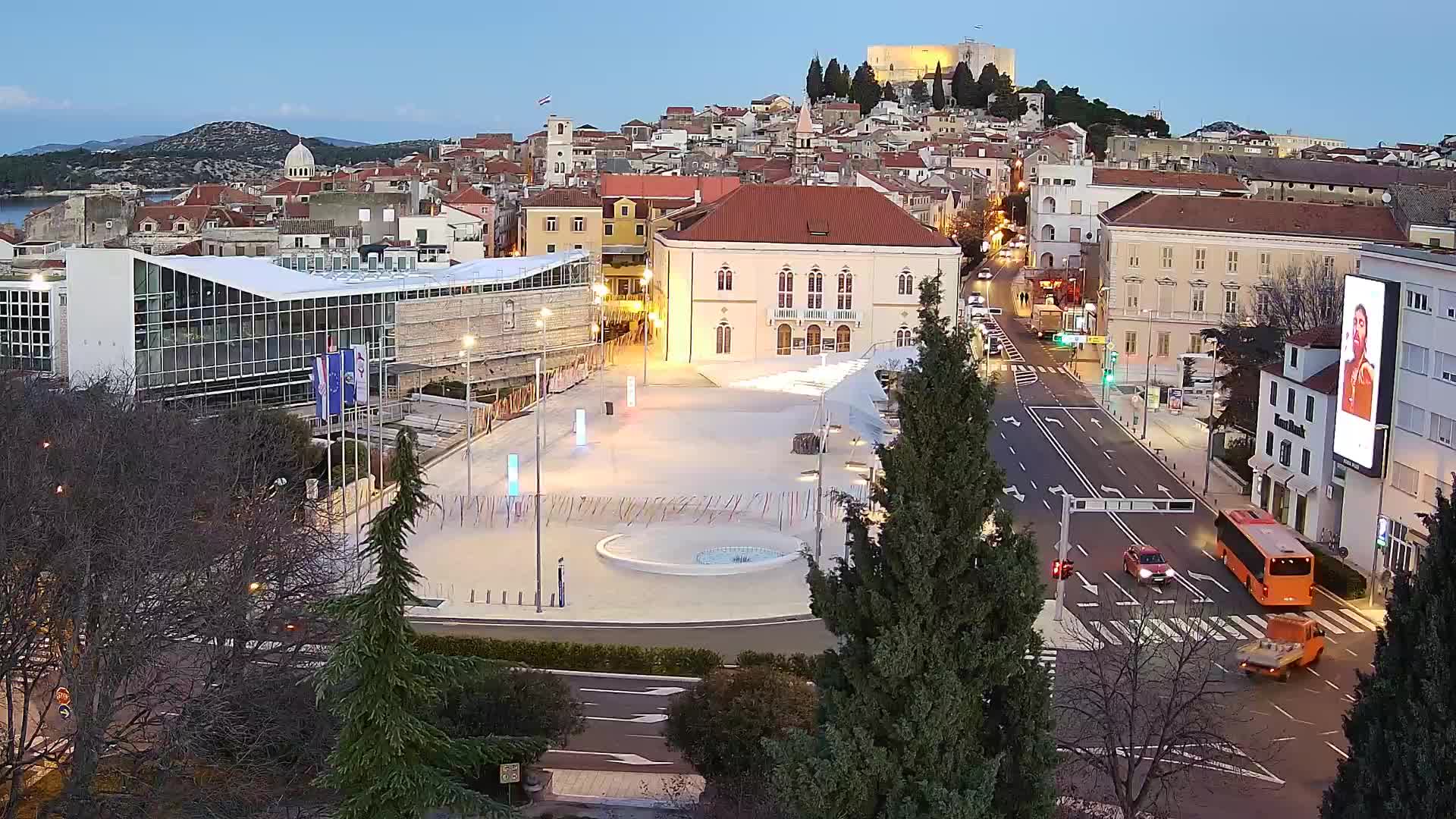 Webcam Šibenik – plaza Poljana