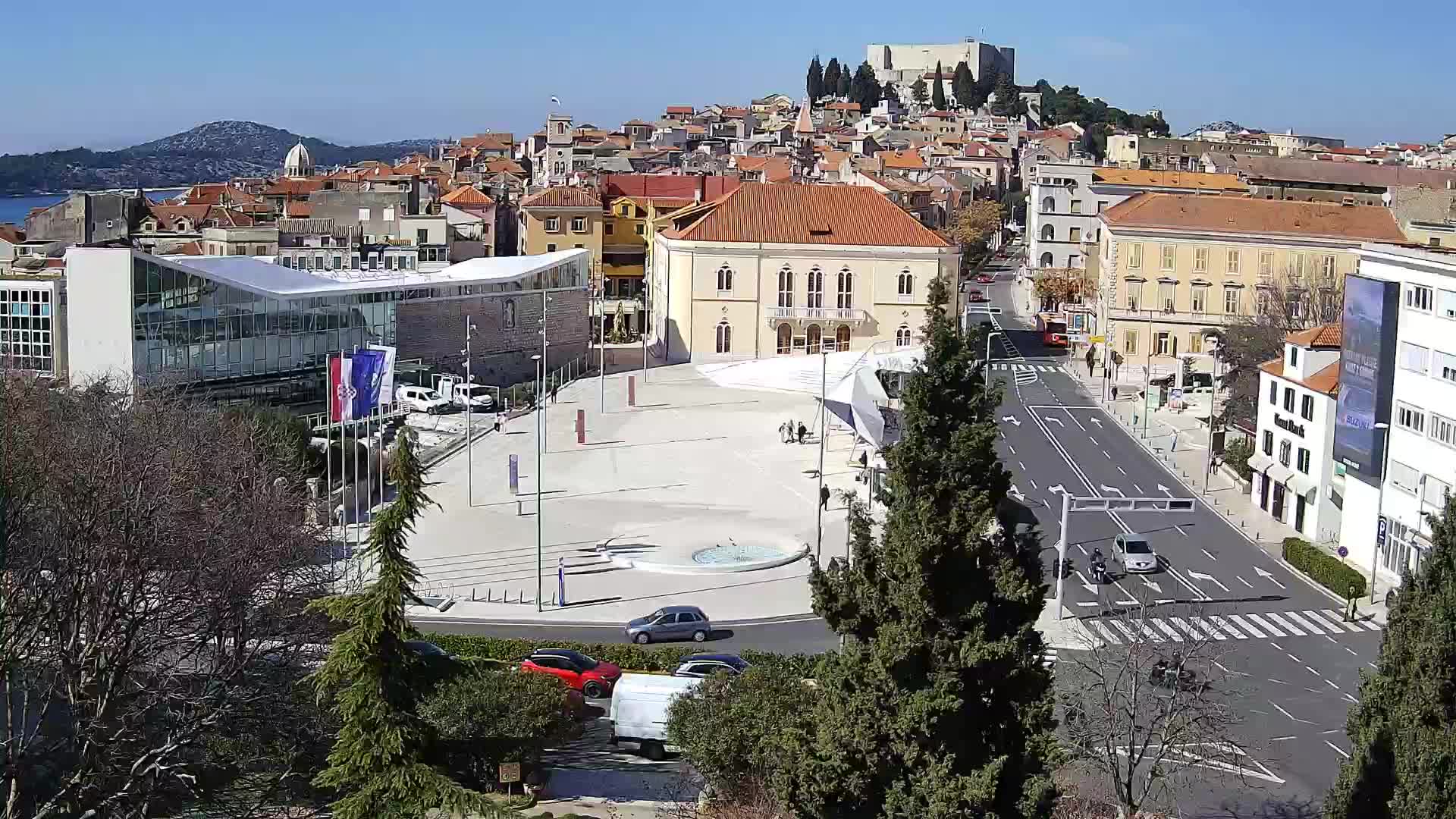 Webcam Šibenik – Poljana Platz