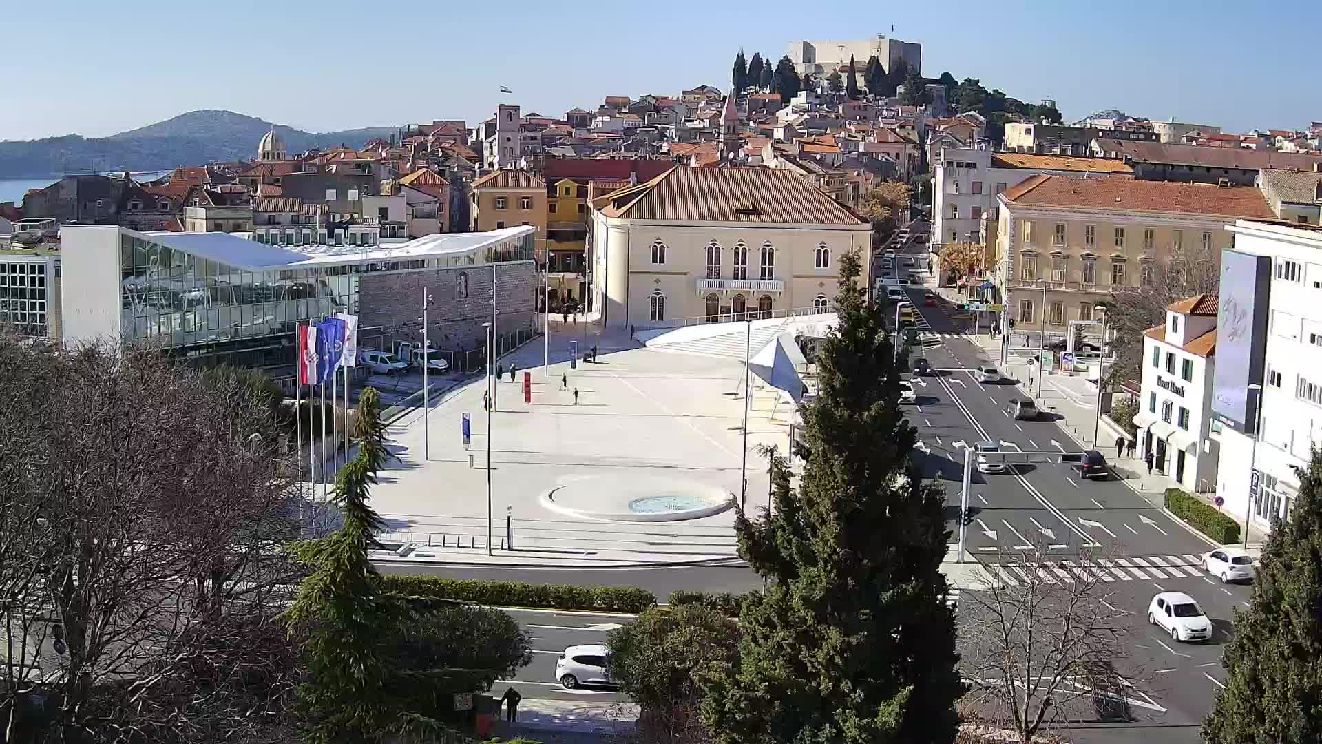 Web Kamera Šibenik – Trg Poljana