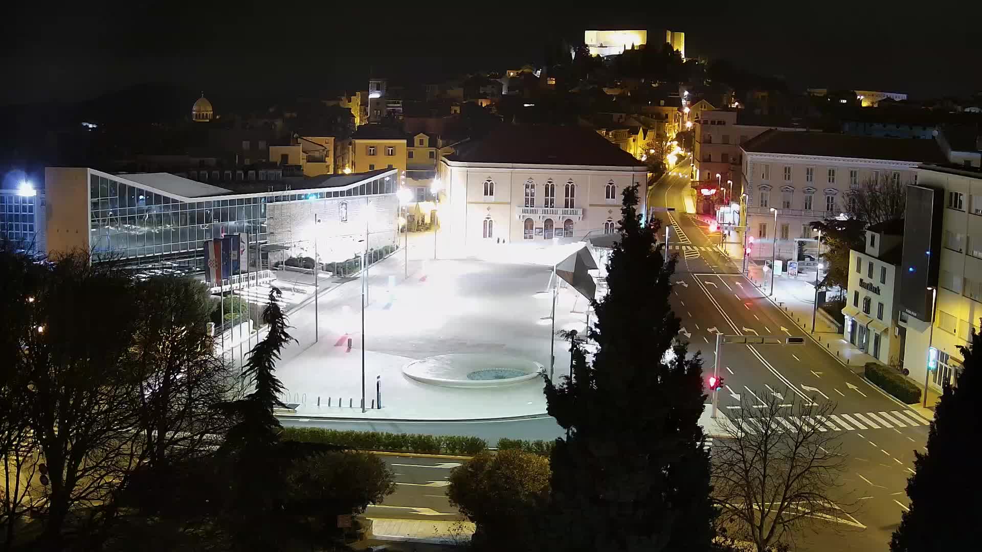 Webcam Šibenik – place Poljana