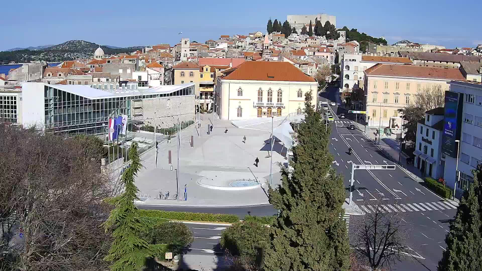 Web Kamera Šibenik – Trg Poljana