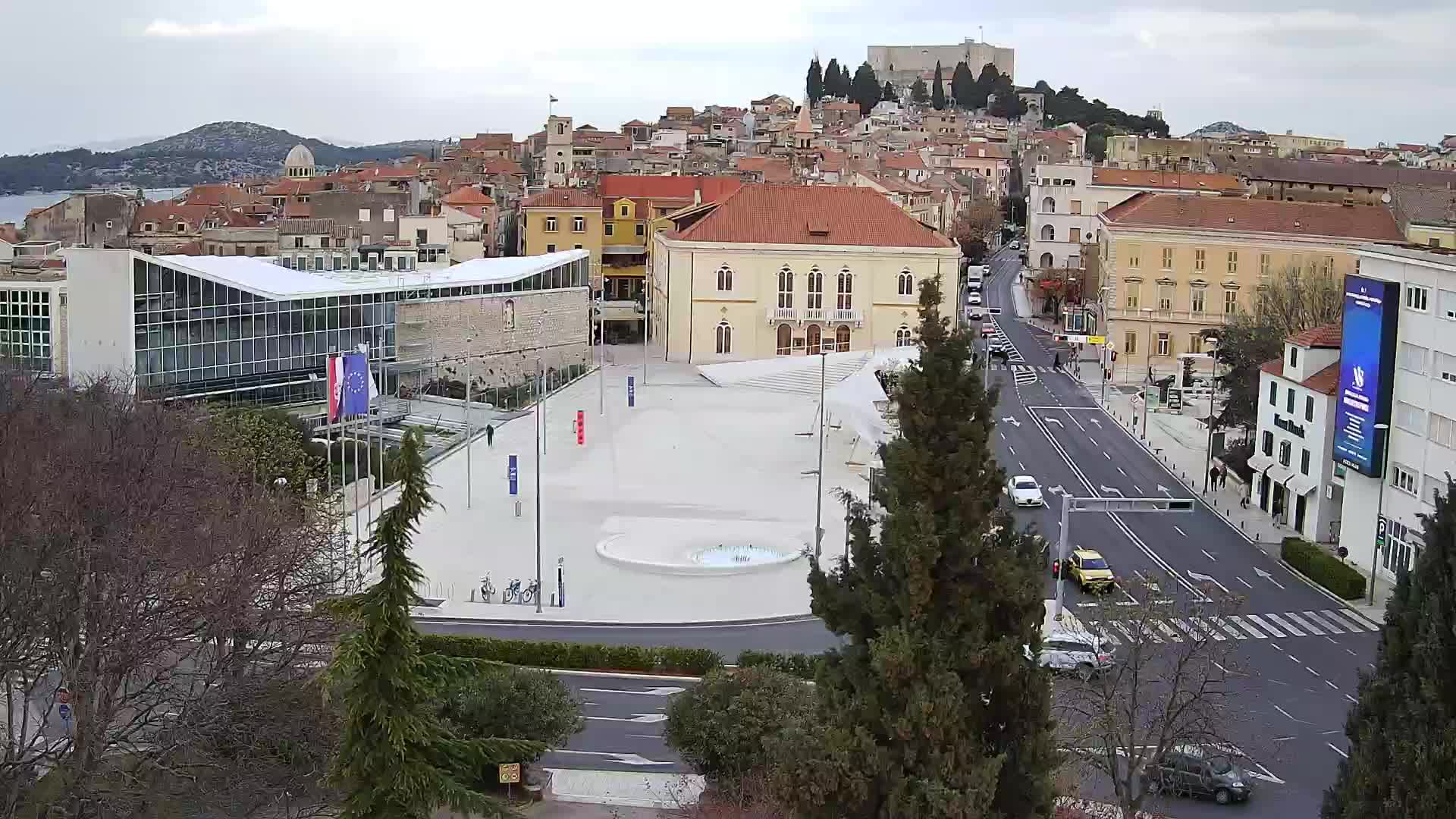 Webcam Šibenik – place Poljana