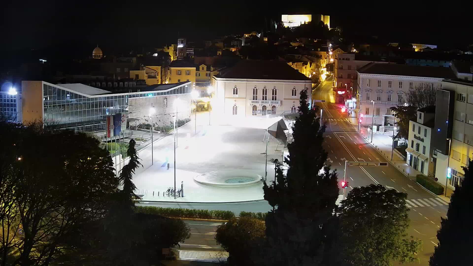 Webcam Šibenik – place Poljana