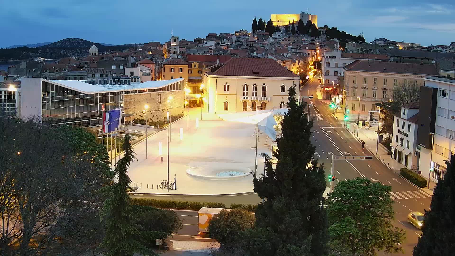 Webcam Šibenik – plaza Poljana