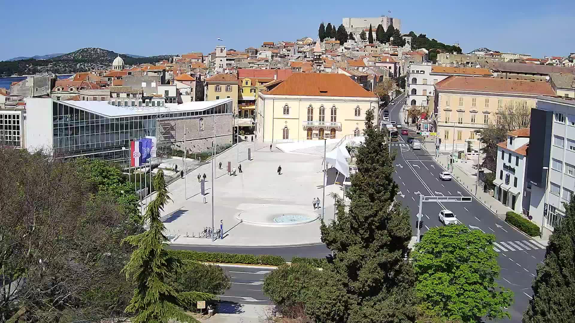 Webcam Šibenik – plaza Poljana