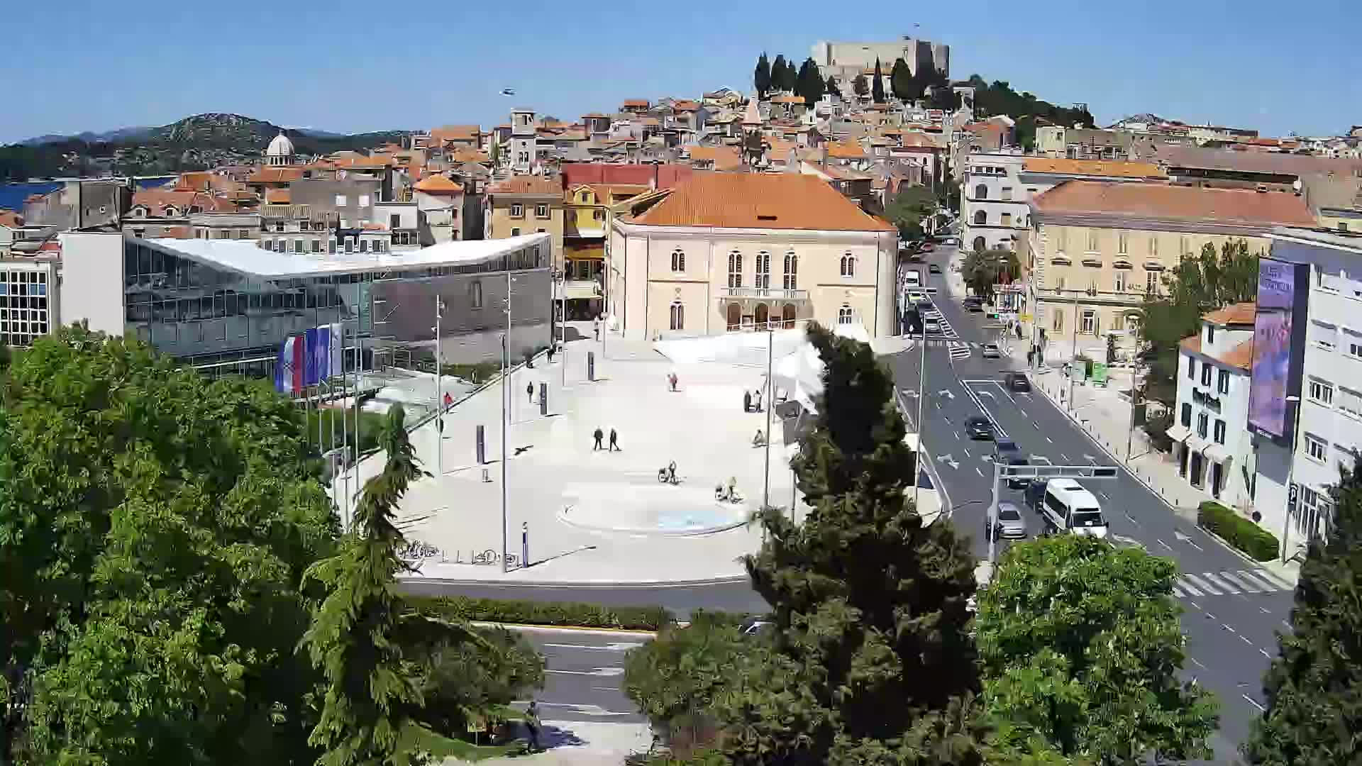 Webcam Šibenik – plaza Poljana