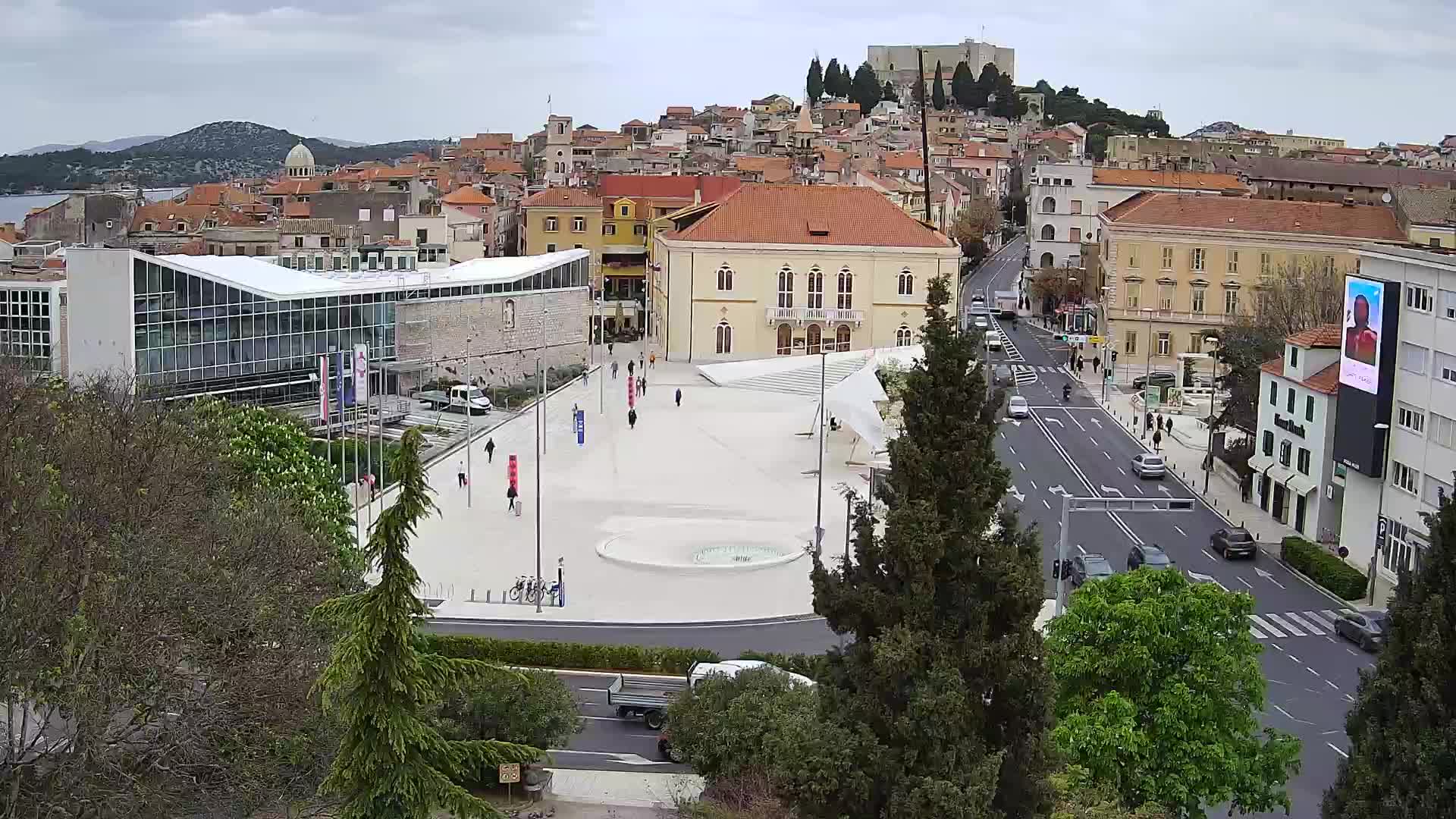 Web Kamera Šibenik – Trg Poljana