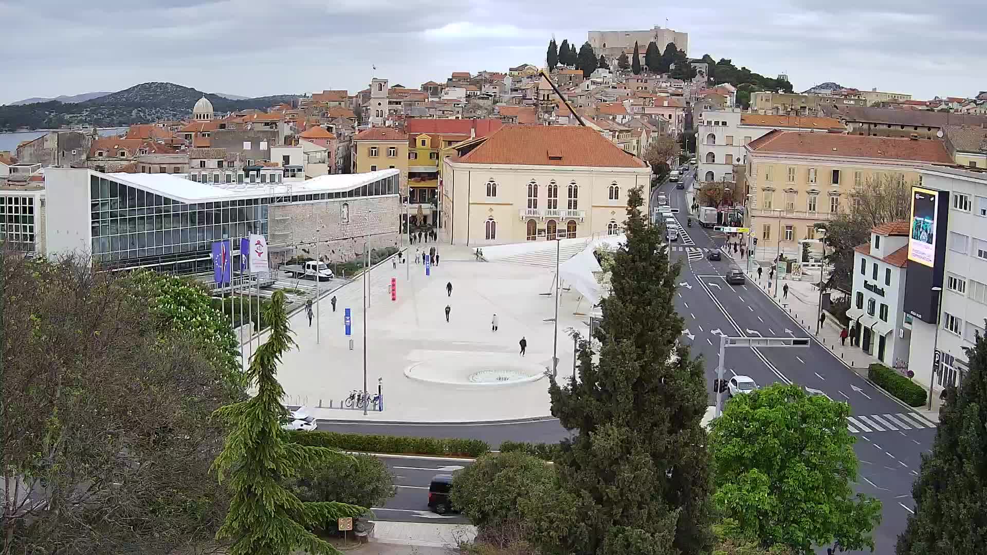 Webcam Šibenik – plaza Poljana