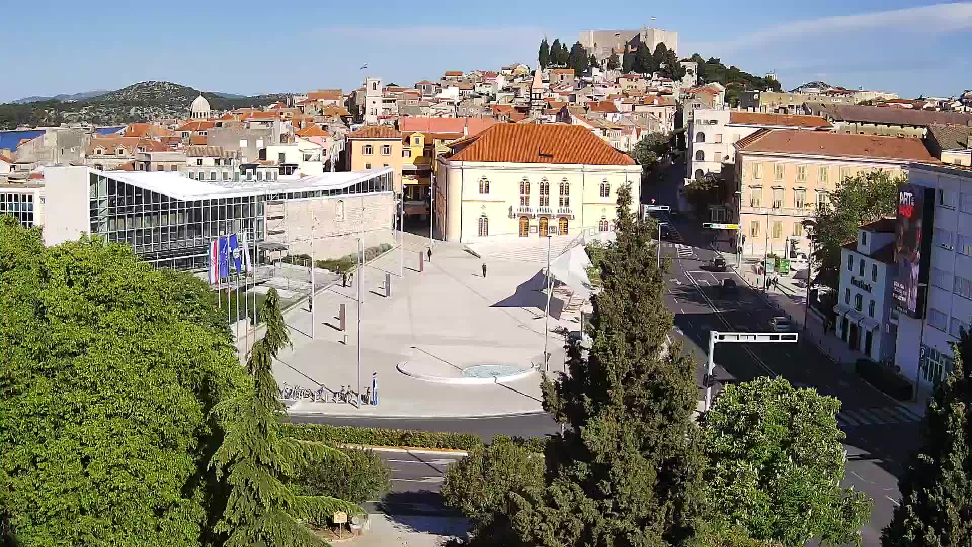 Web Kamera Šibenik – Trg Poljana