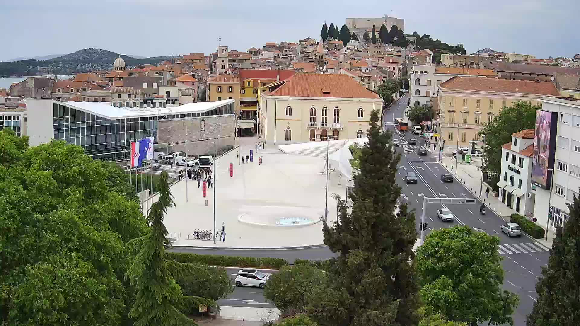 Webcam Šibenik – Poljana Platz