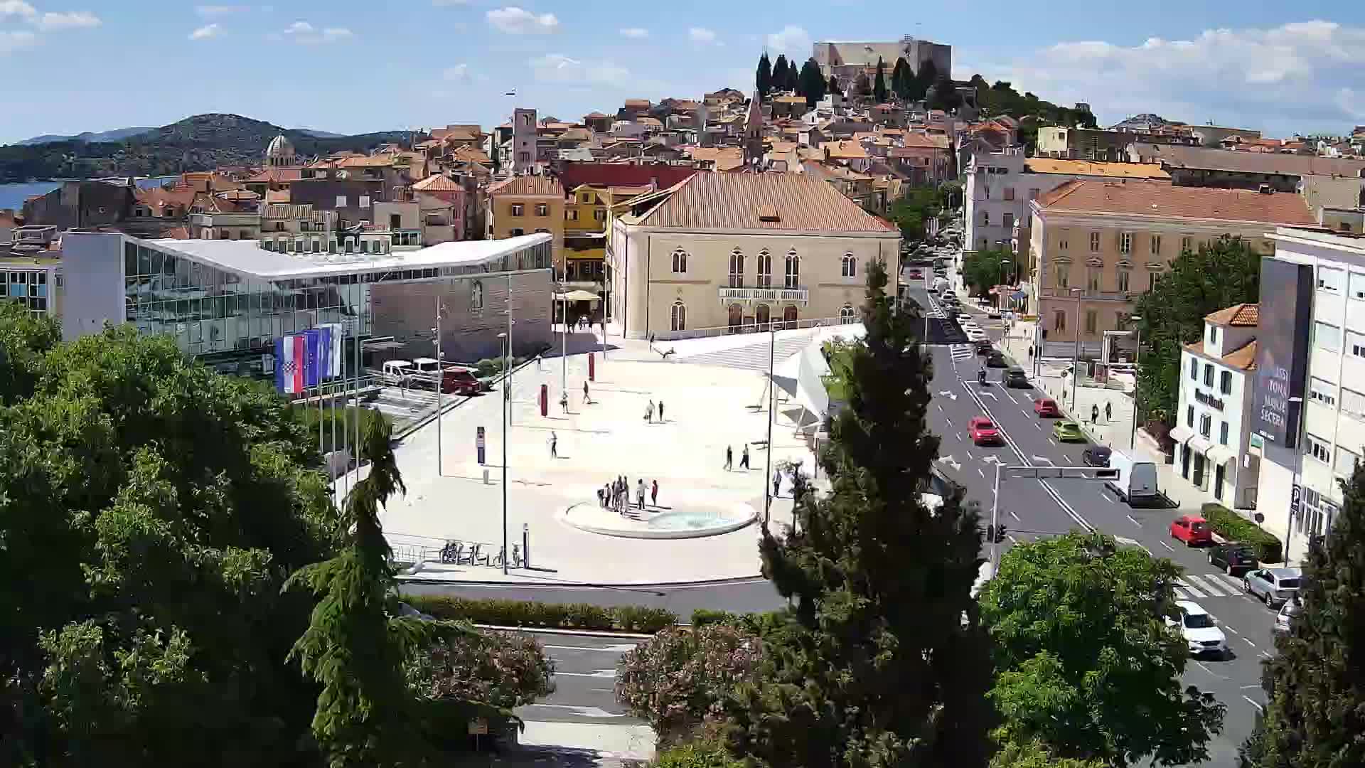 Webcam Šibenik – Poljana Platz
