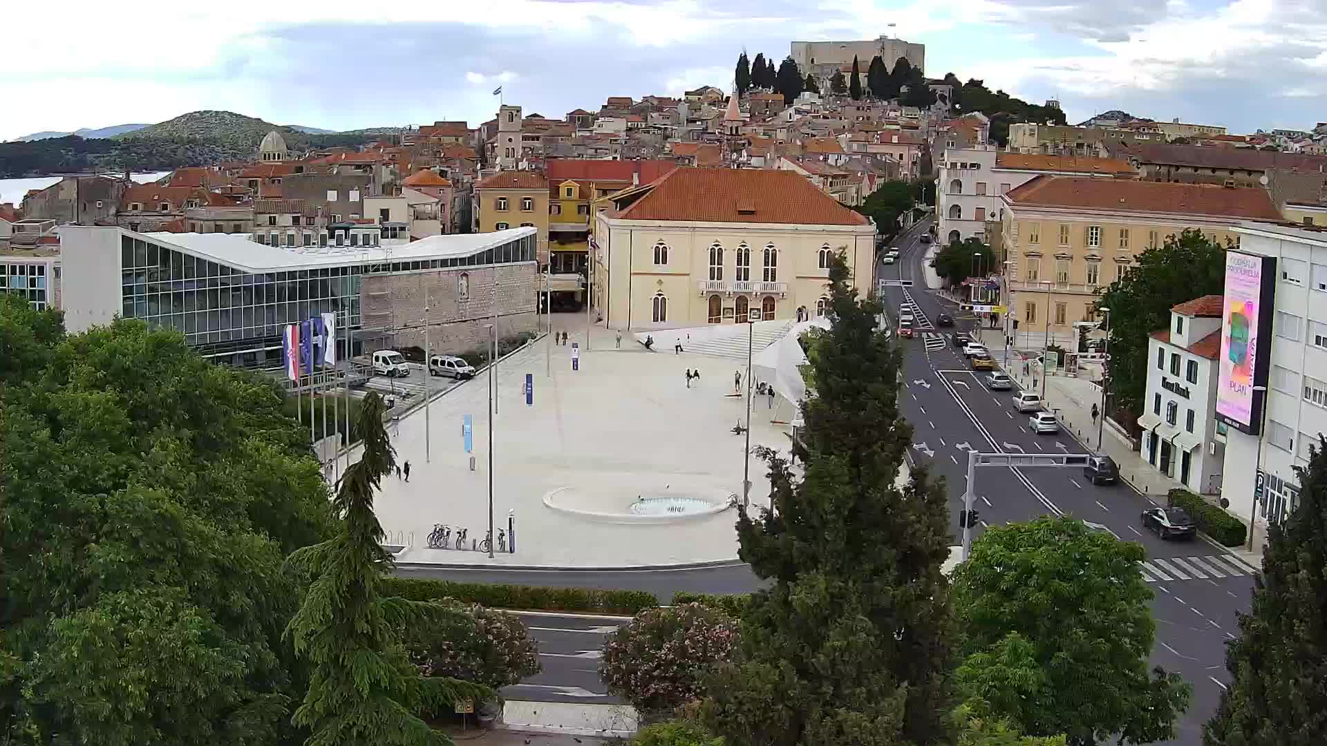 Web Kamera Šibenik – Trg Poljana