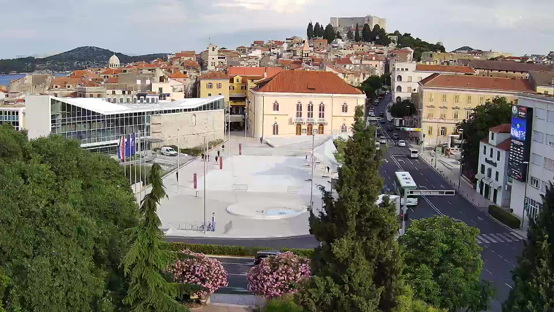 Webcam Šibenik – Poljana square