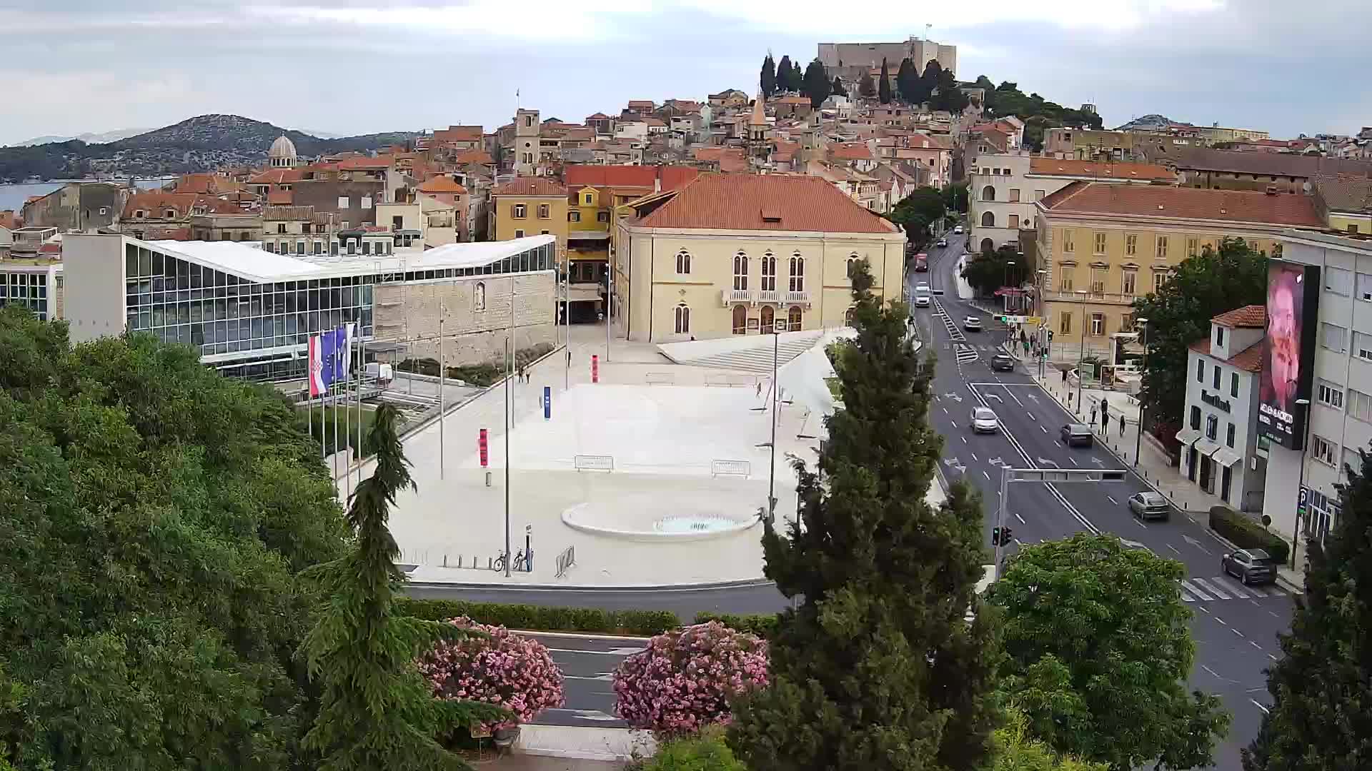 Webcam Šibenik – plaza Poljana