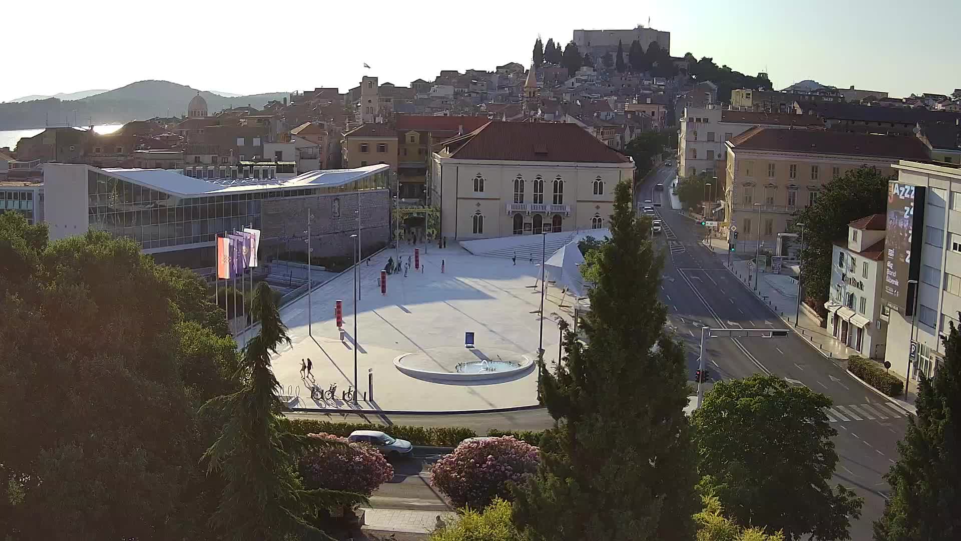 Webcam Šibenik – Poljana Platz