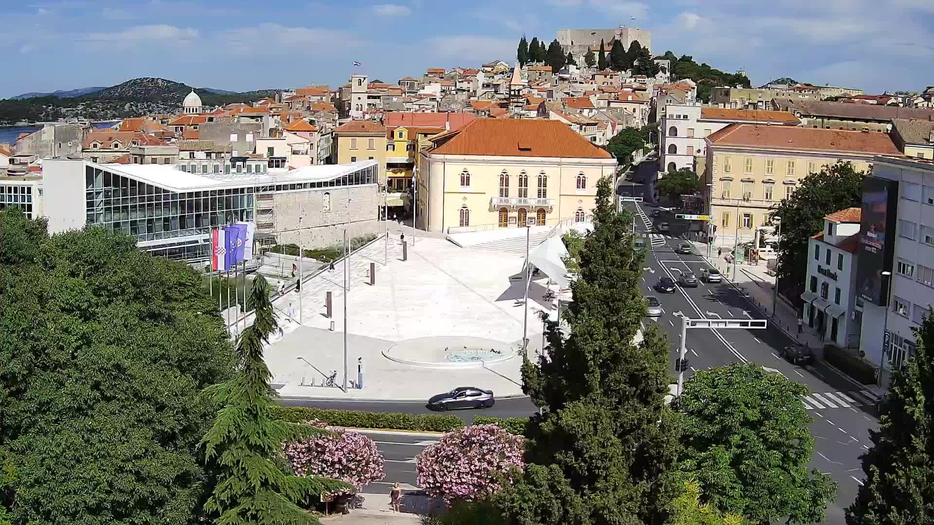 Webcam Šibenik – plaza Poljana
