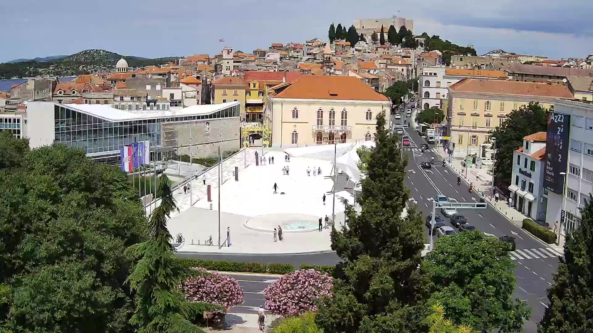 Web Kamera Šibenik – Trg Poljana