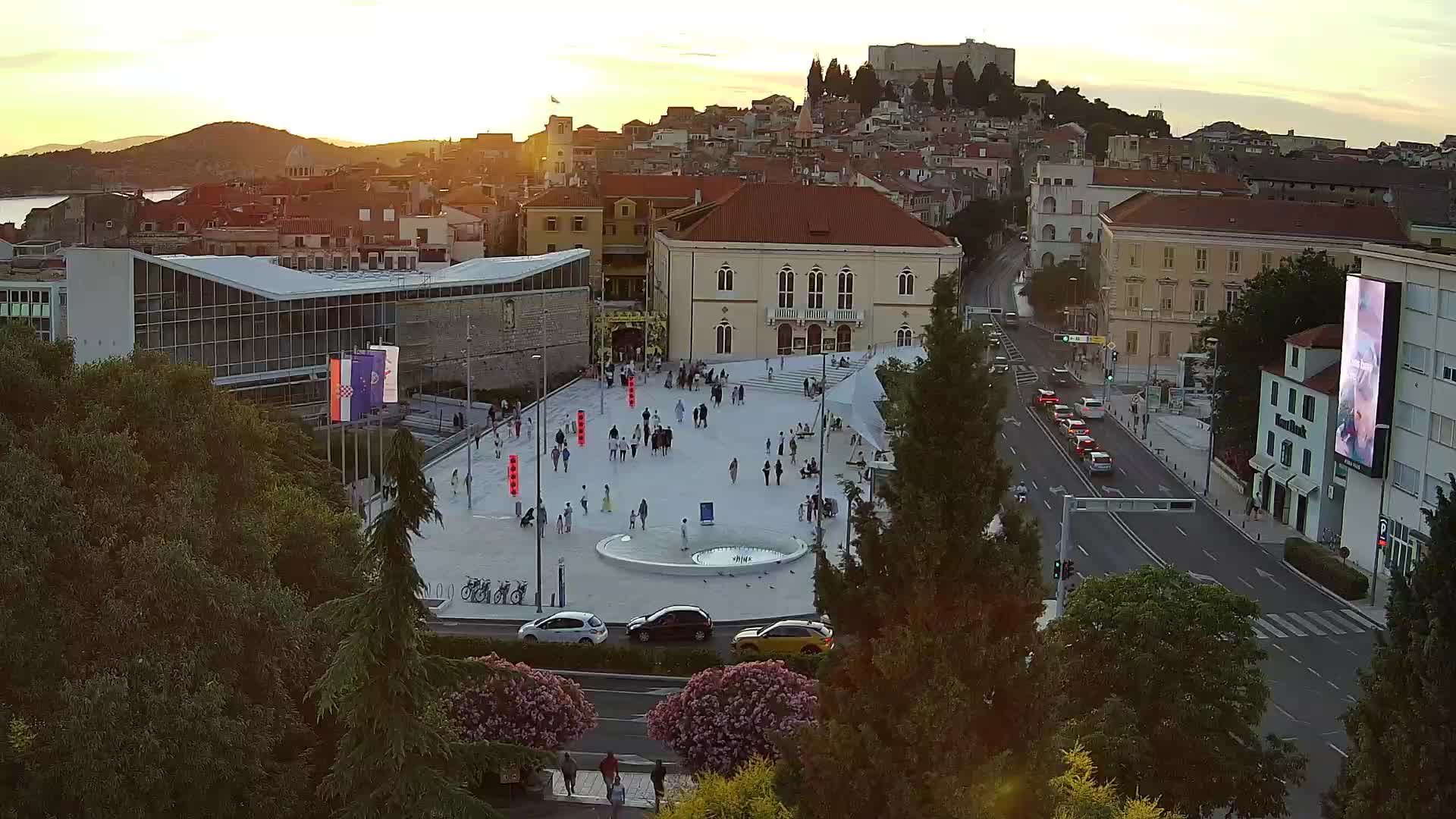 Webcam Šibenik – Poljana square