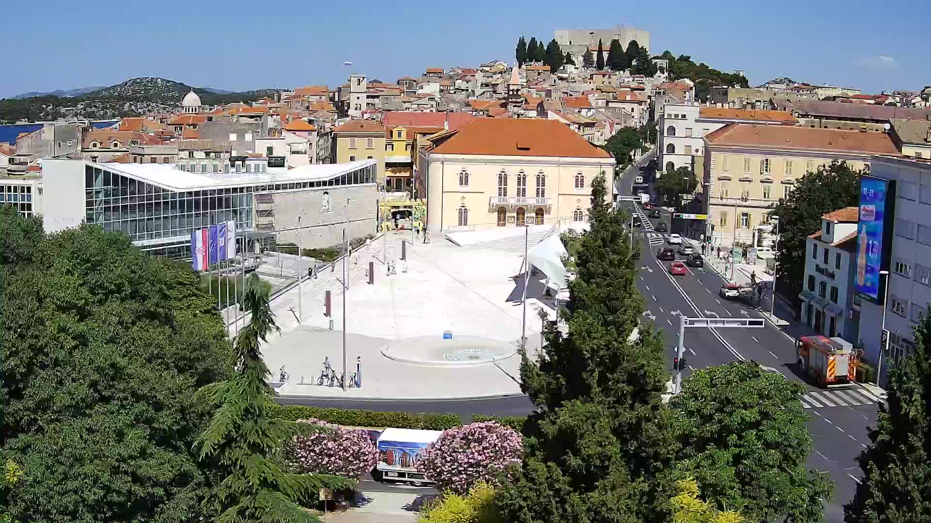 Webcam Šibenik – Poljana Platz