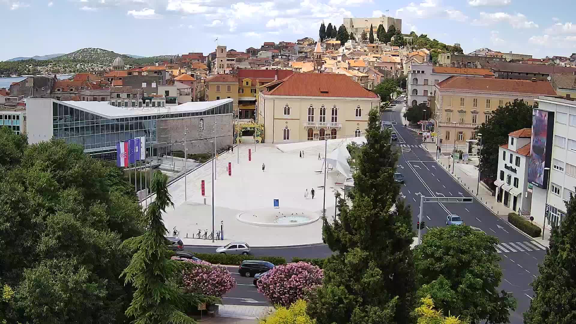 Web Kamera Šibenik – Trg Poljana