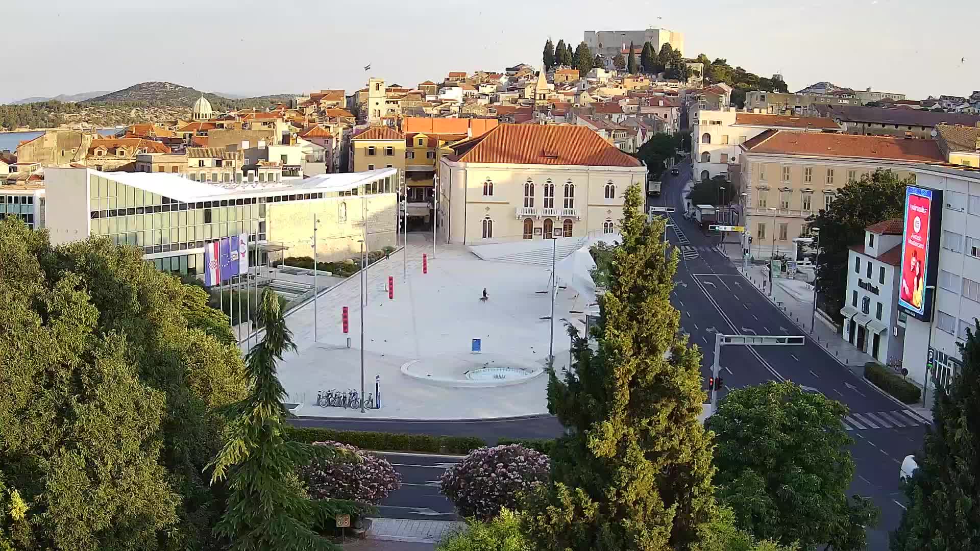 Webcam Šibenik – plaza Poljana