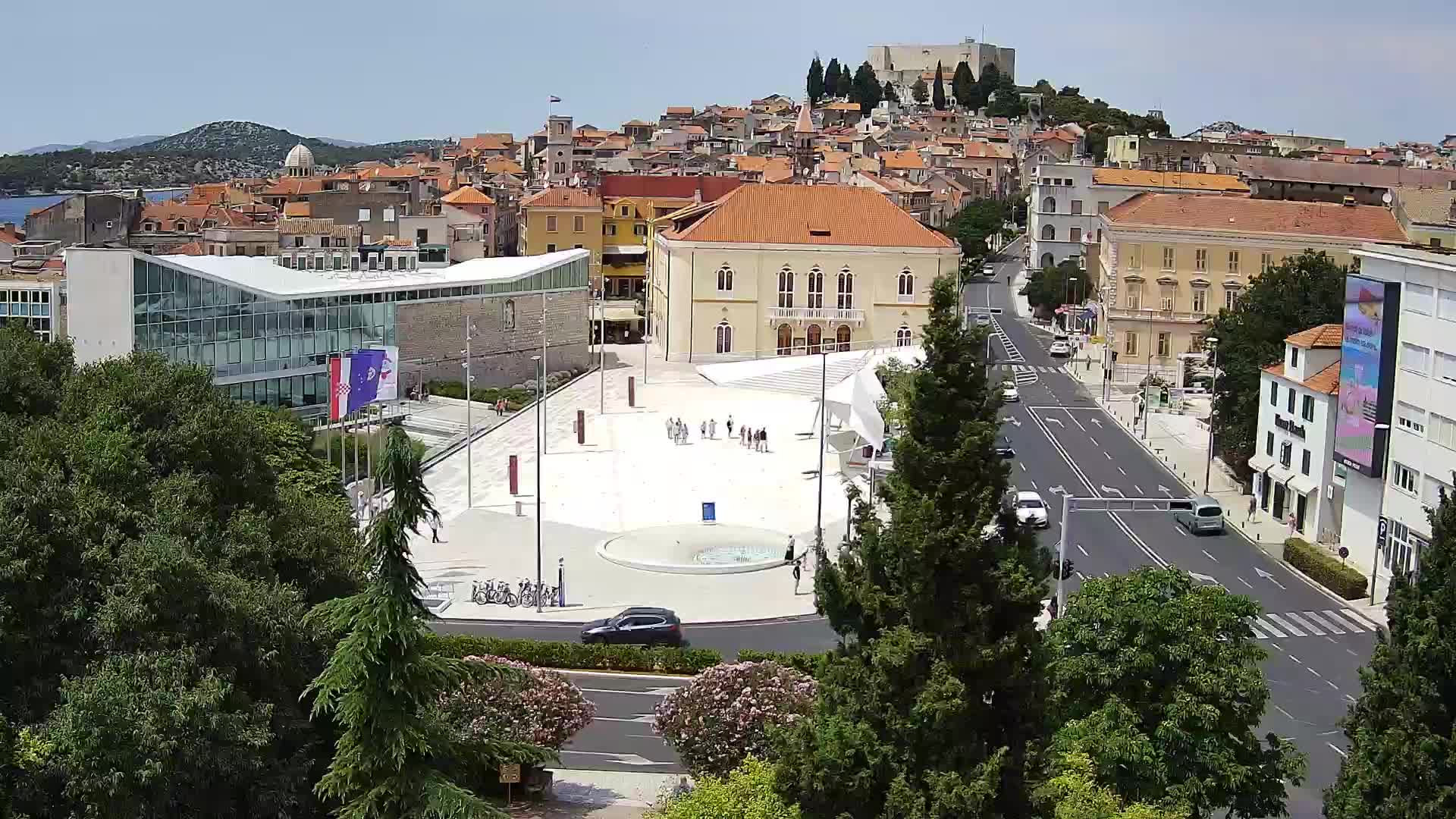 Web Kamera Šibenik – Trg Poljana